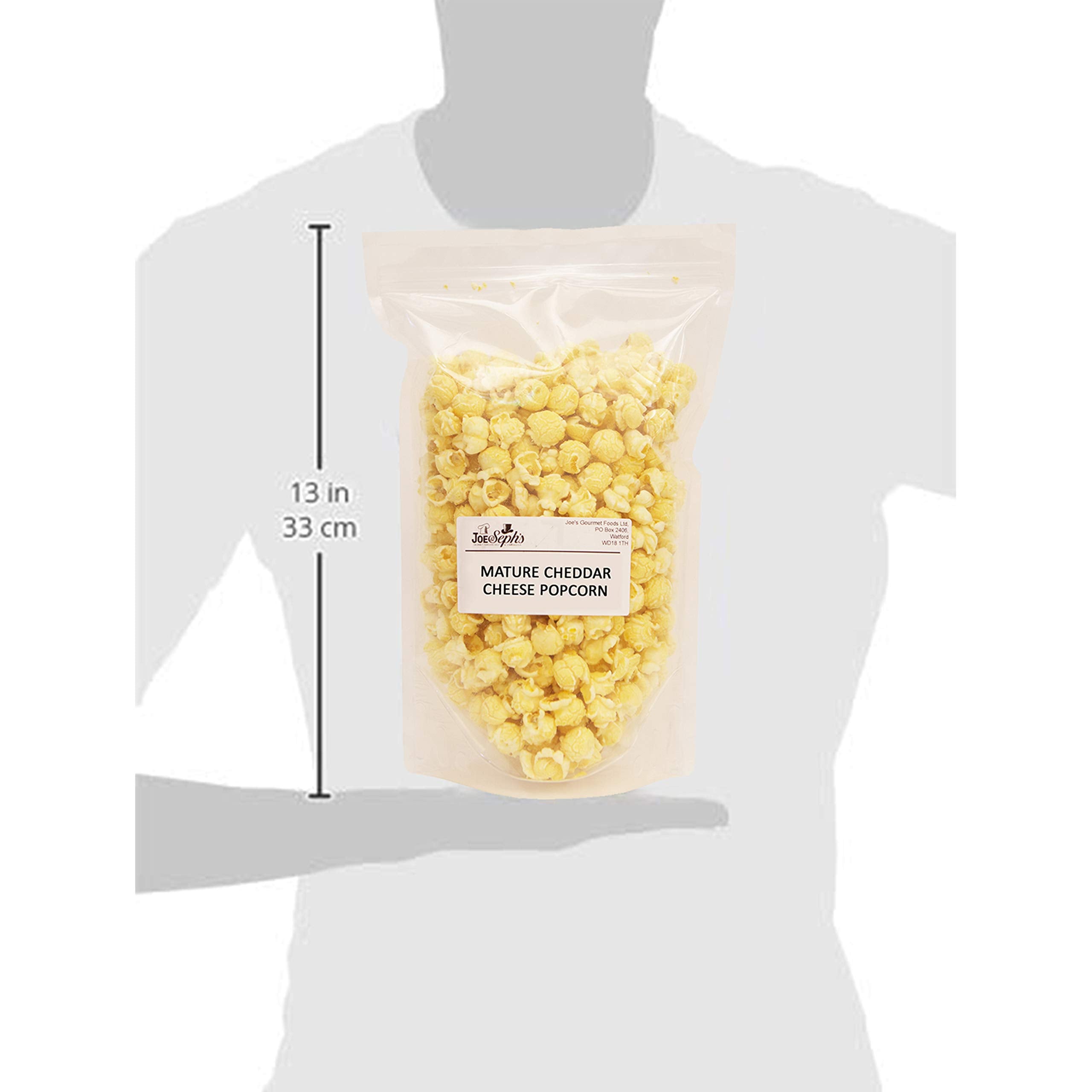 Joe & Seph's Cheddar Cheese & Chilli Popcorn - 250g Bulk Bag 2