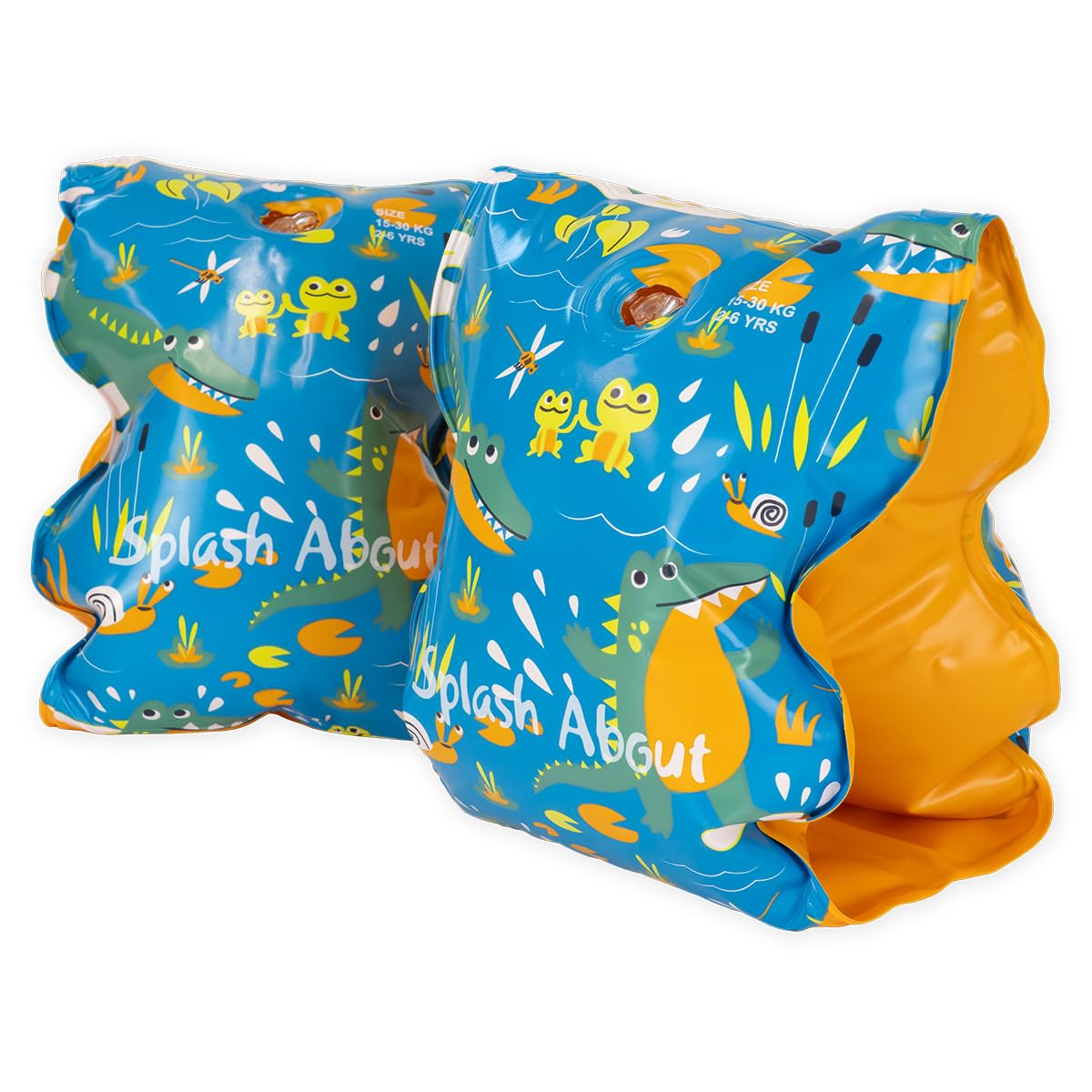 Splash About Inflatable Armbands - Croc Creek Design | 0-2 Years | PVC 1