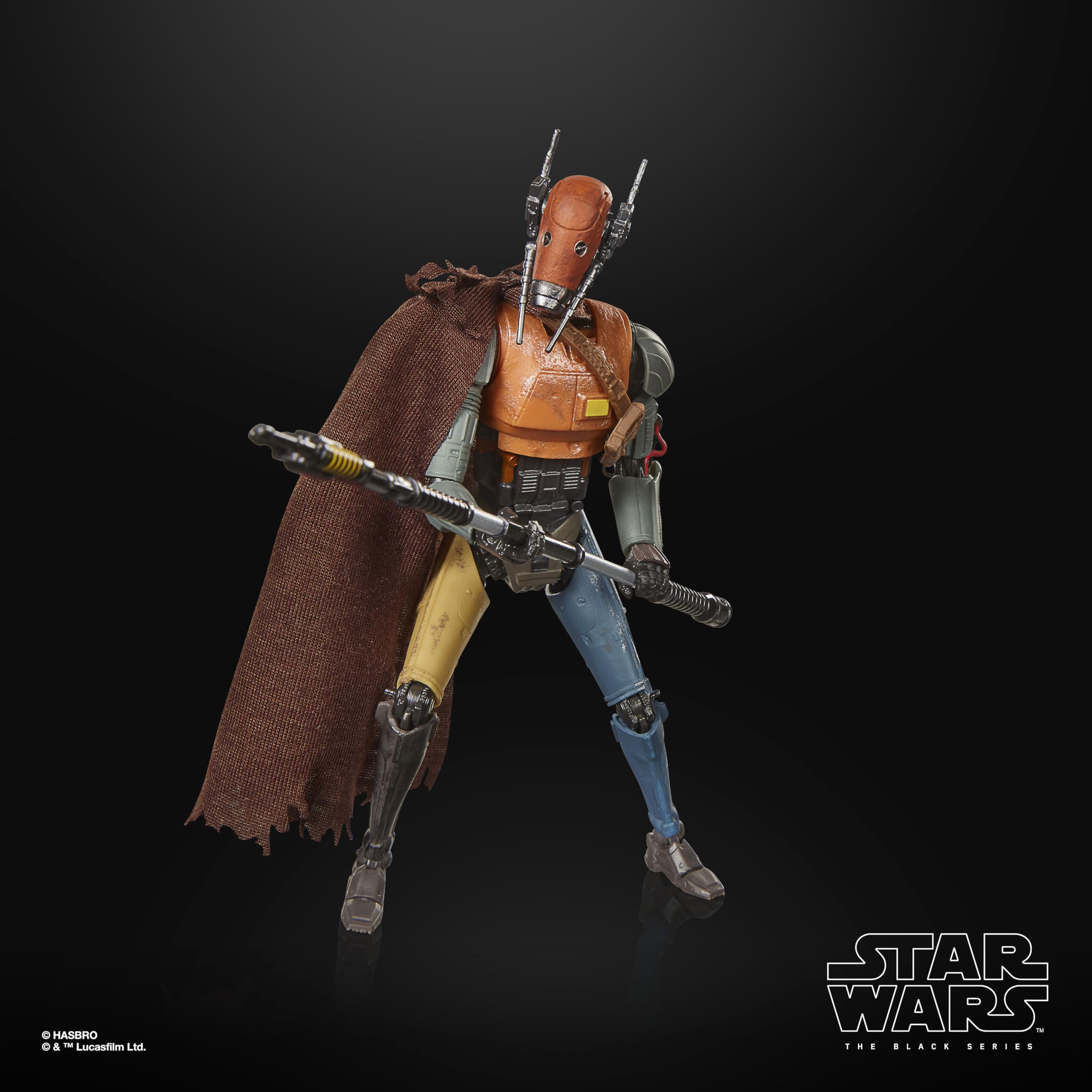 Star Wars The Black Series Mercenary Guard Droid Action Figure - 15 cm Scale, Multicolor, Ages 4+ 6