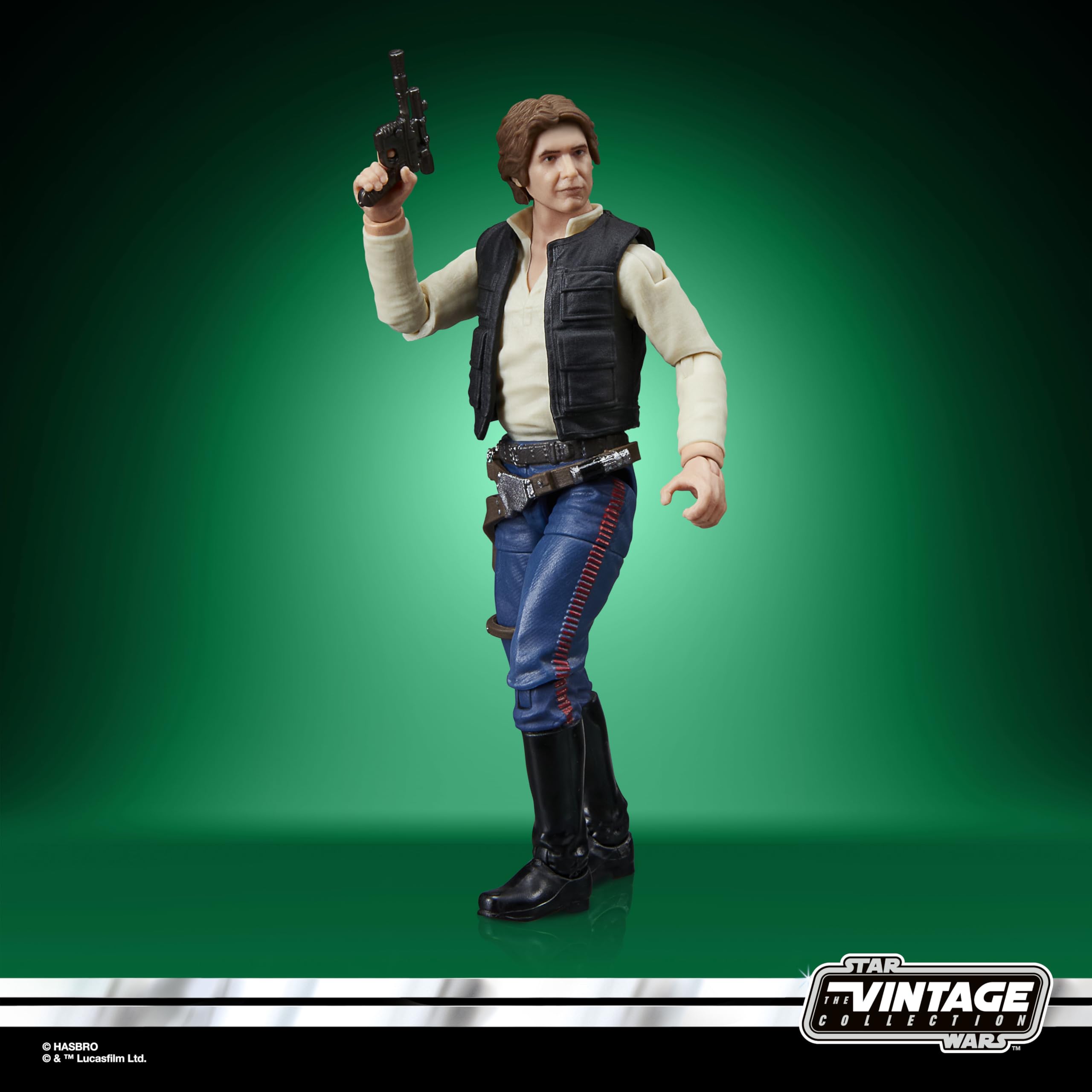 Star Wars The Vintage Collection Han Solo (A New Hope) 9.5-cm Action Figure | Kenner-Inspired Packaging 5