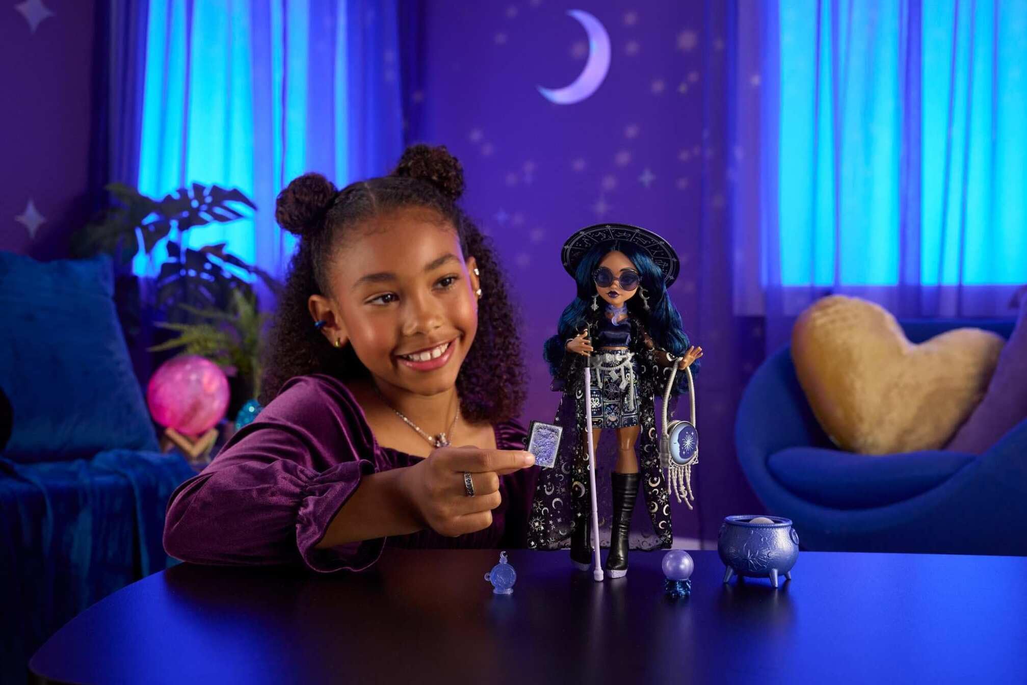 Monster High Claire de Luna Doll - Clairvoyant Witch, Ages 4-10 | JMB89 2