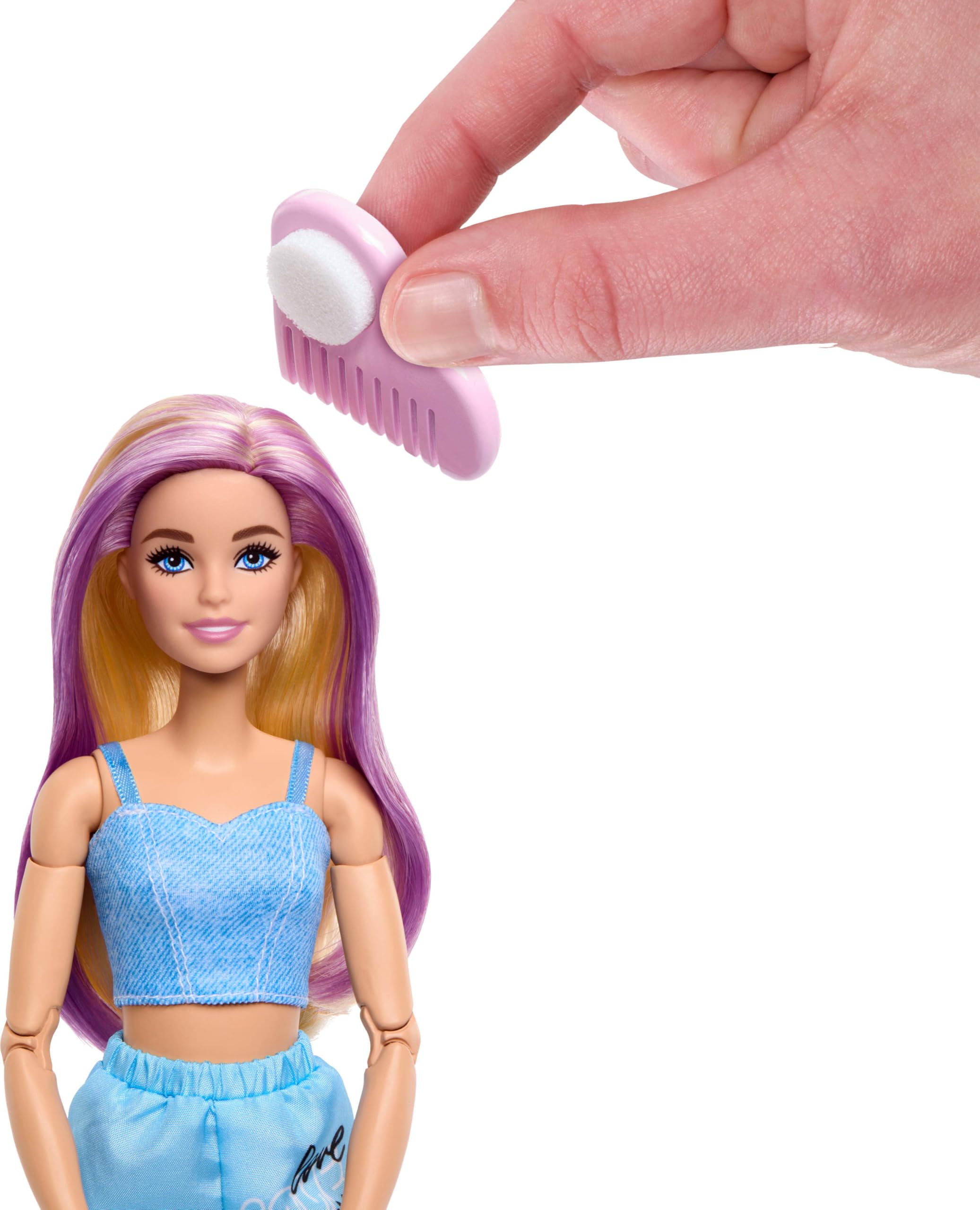 Barbie Deluxe Style Doll - Color Change Hair, 4 Fashions, Interchangeable Hands | JNC61 3