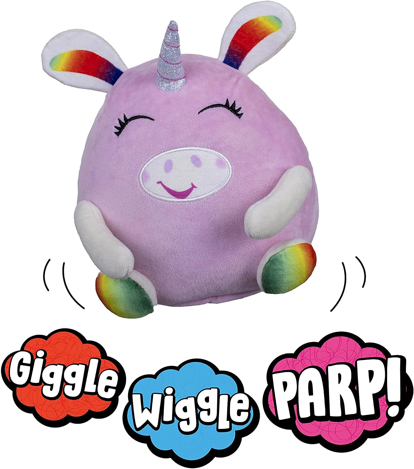 Windy Bums Unicorn Cheeky Farting Toy - Funny Plush with Sound & Movement, 6 Months+ 11