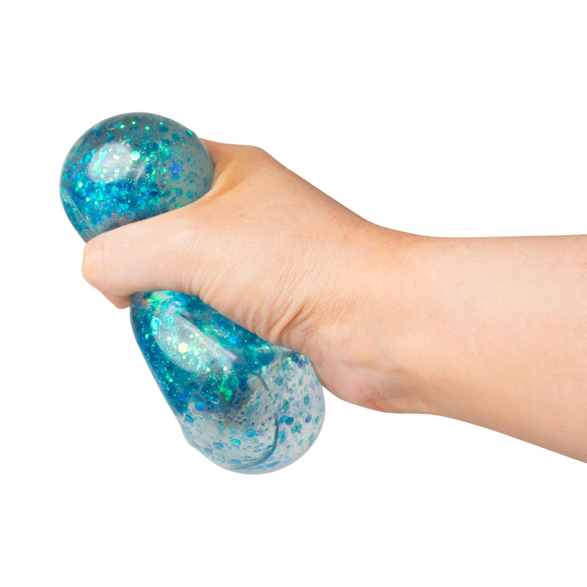 Scrunchems Glitter Sugar Cube - Sensory Fidget Toy for Stress Relief, Ages 3+ 16