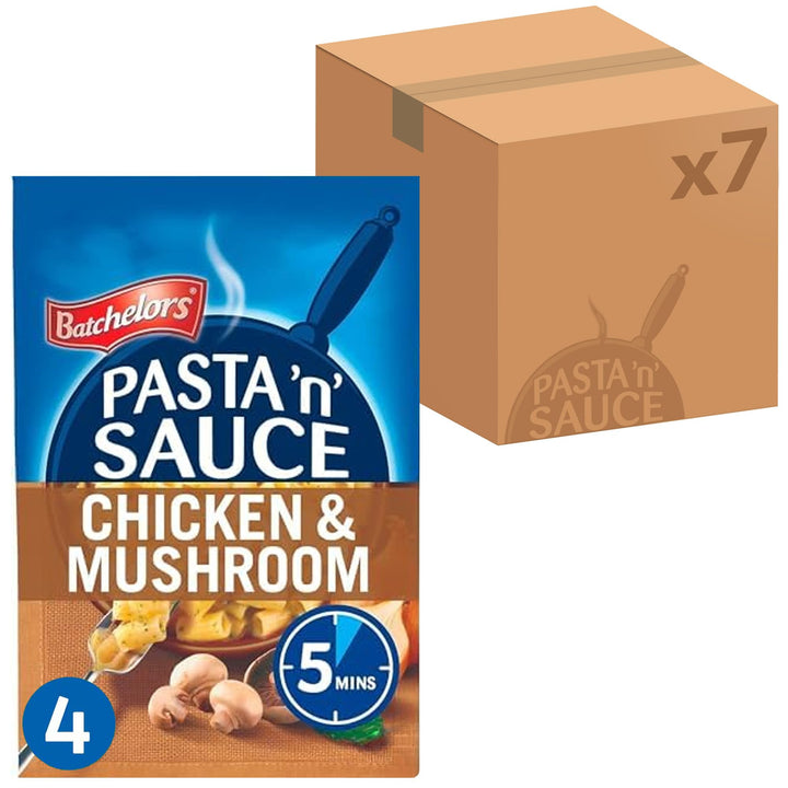 Batchelors Pasta 'n' Sauce Chicken & Mushroom Flavour Instant Pasta Meal, 99g