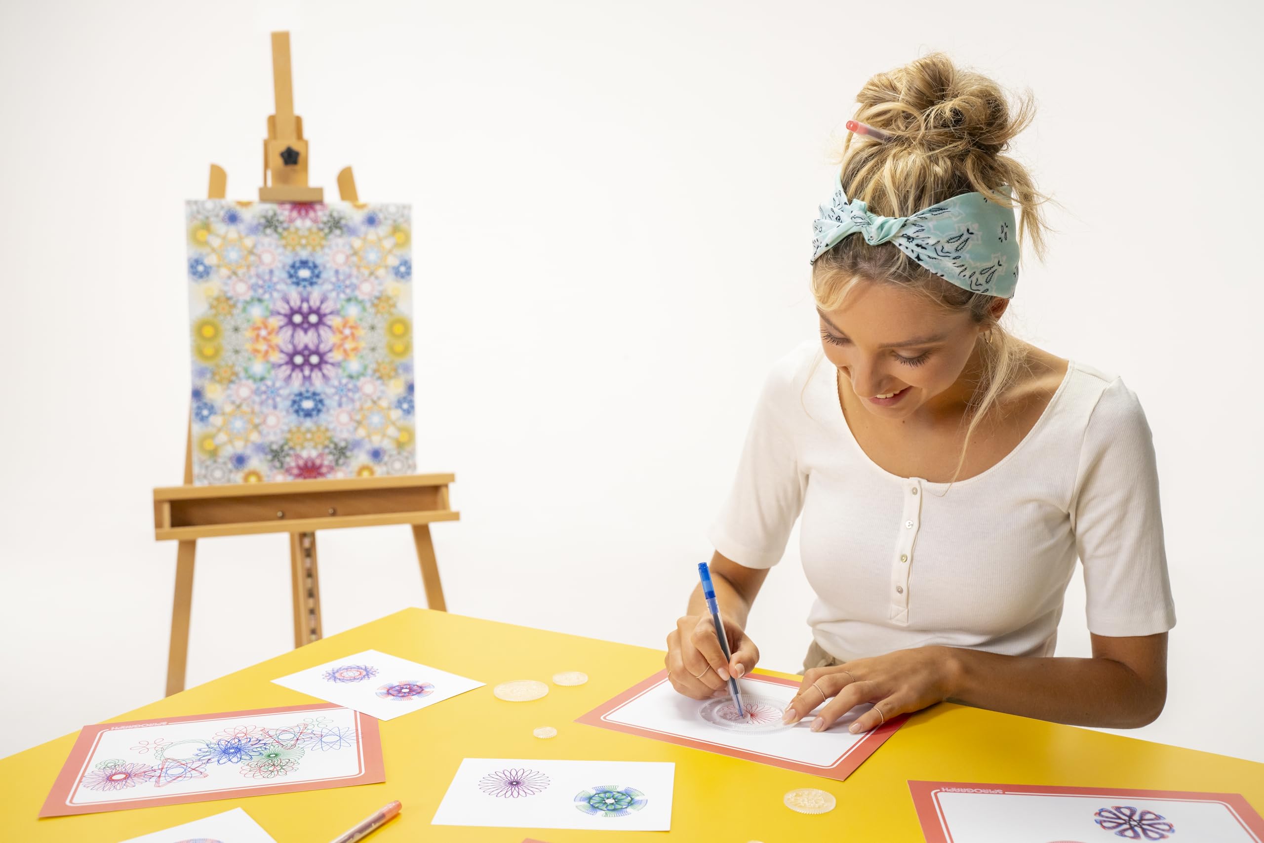 Spirograph Retro Tin - Commemorative Edition Art Set with Precision Gears & Throwback Packaging 2