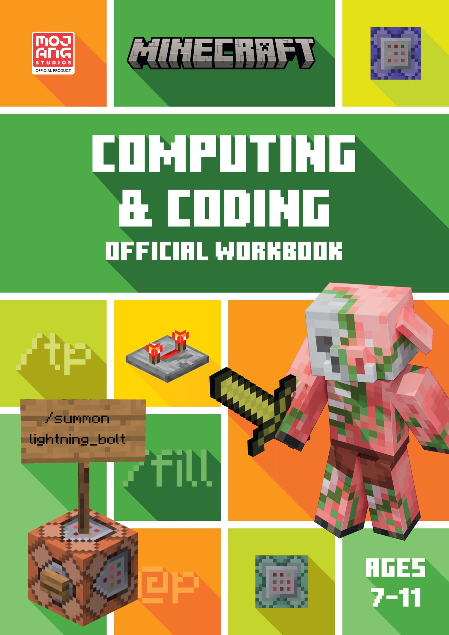 Collins Minecraft STEM Computing and Coding: Official Workbook [Paperback] 1