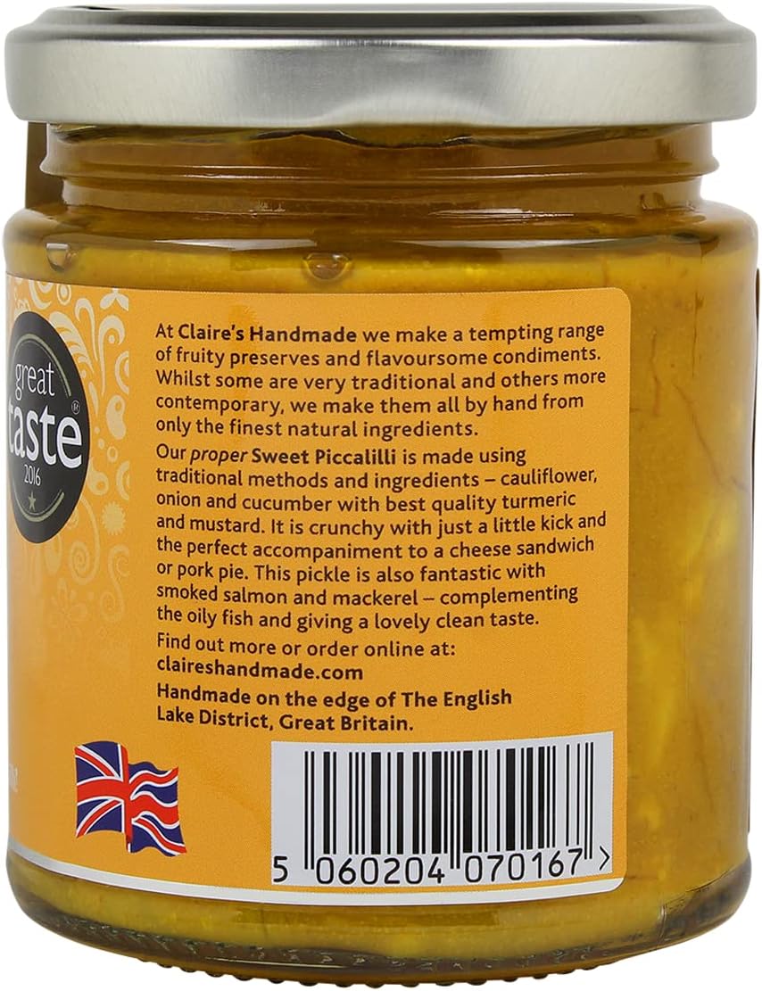 Claire's Handmade - Sweet Piccalilli 200g 4