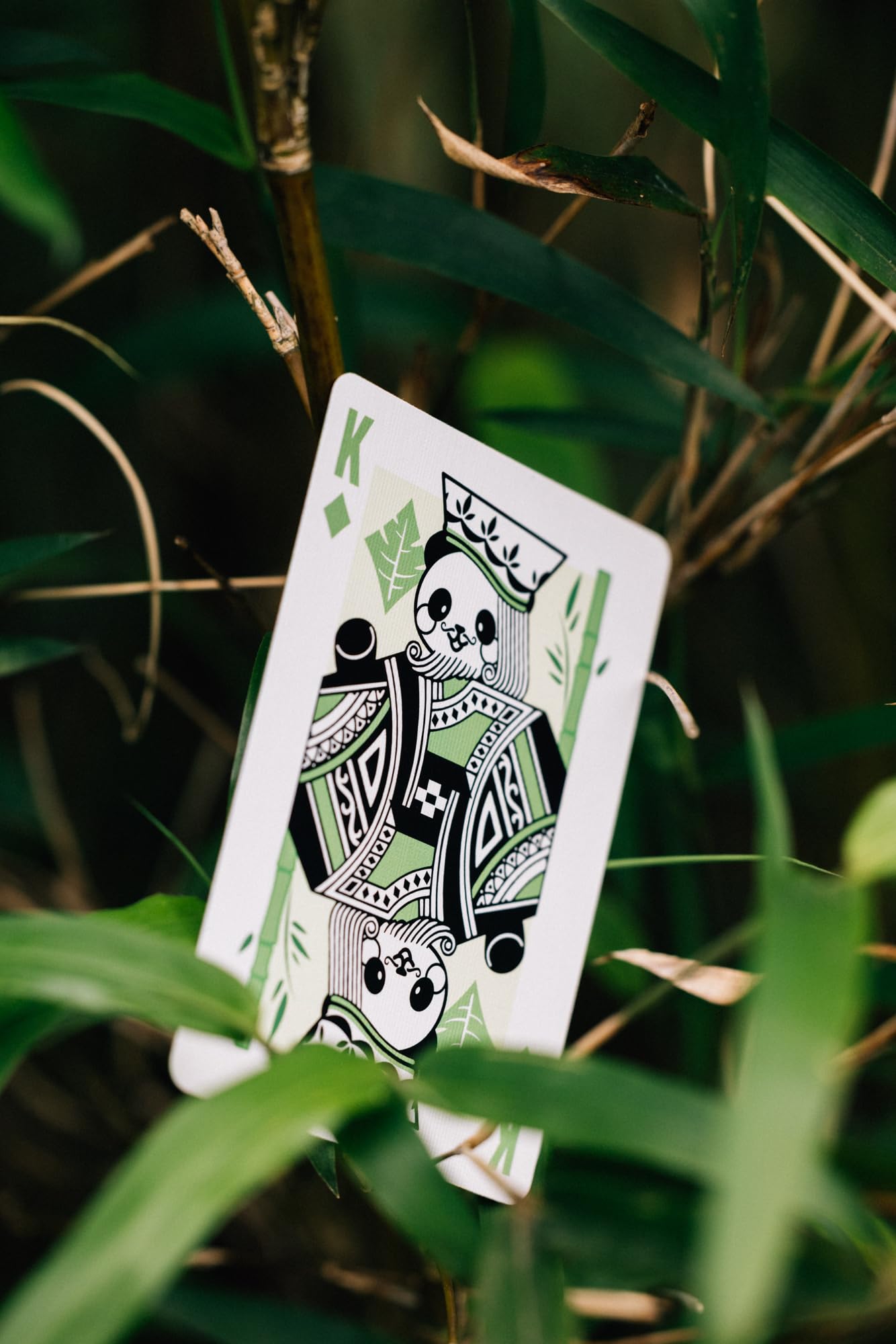 Bicycle Panda Playing Cards - Cute Animal Design, Air Cushion Finish, Made in USA 6