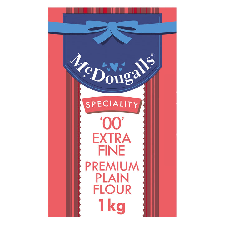 McDougalls 00 Grade Premium Plain Flour - Finely Milled for Smooth Baking Results