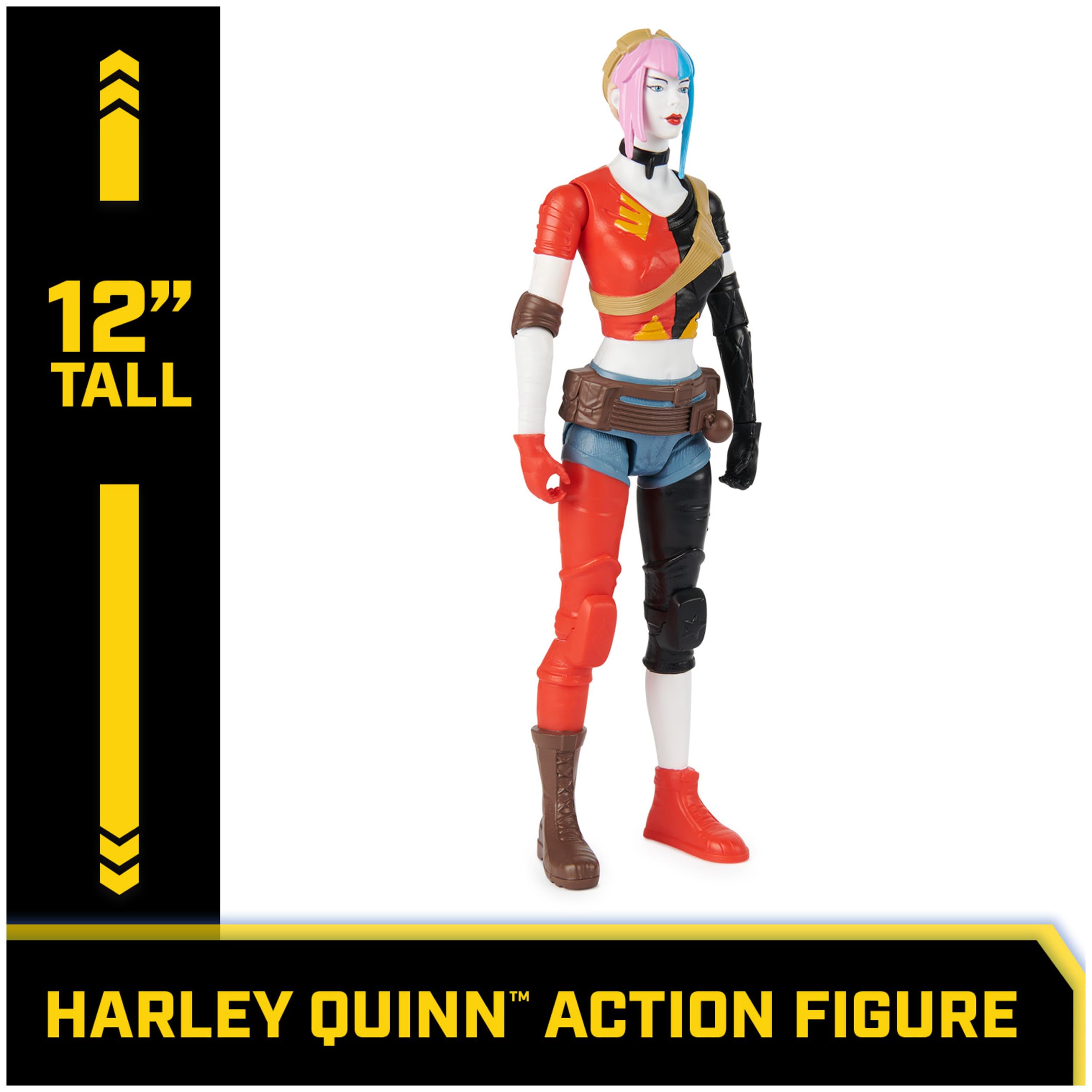 DC Comics 12-inch Harley Quinn Action Figure - Highly Detailed Collectible with 11 Points of Articulation 8