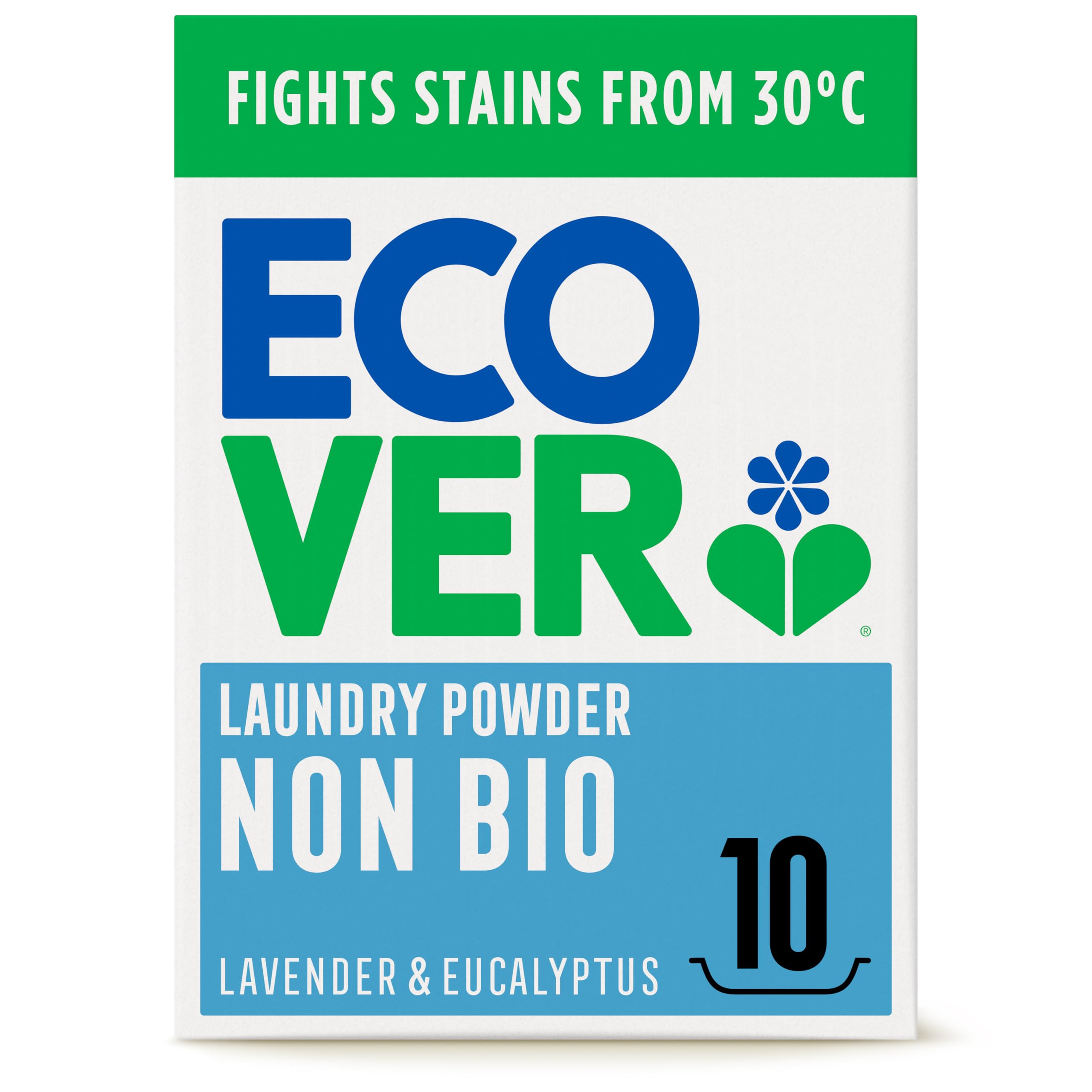 Ecover Zero Non-Bio Laundry Detergent Powder for Sensitive Skin | 750g | No Colouring or Fragrance 1