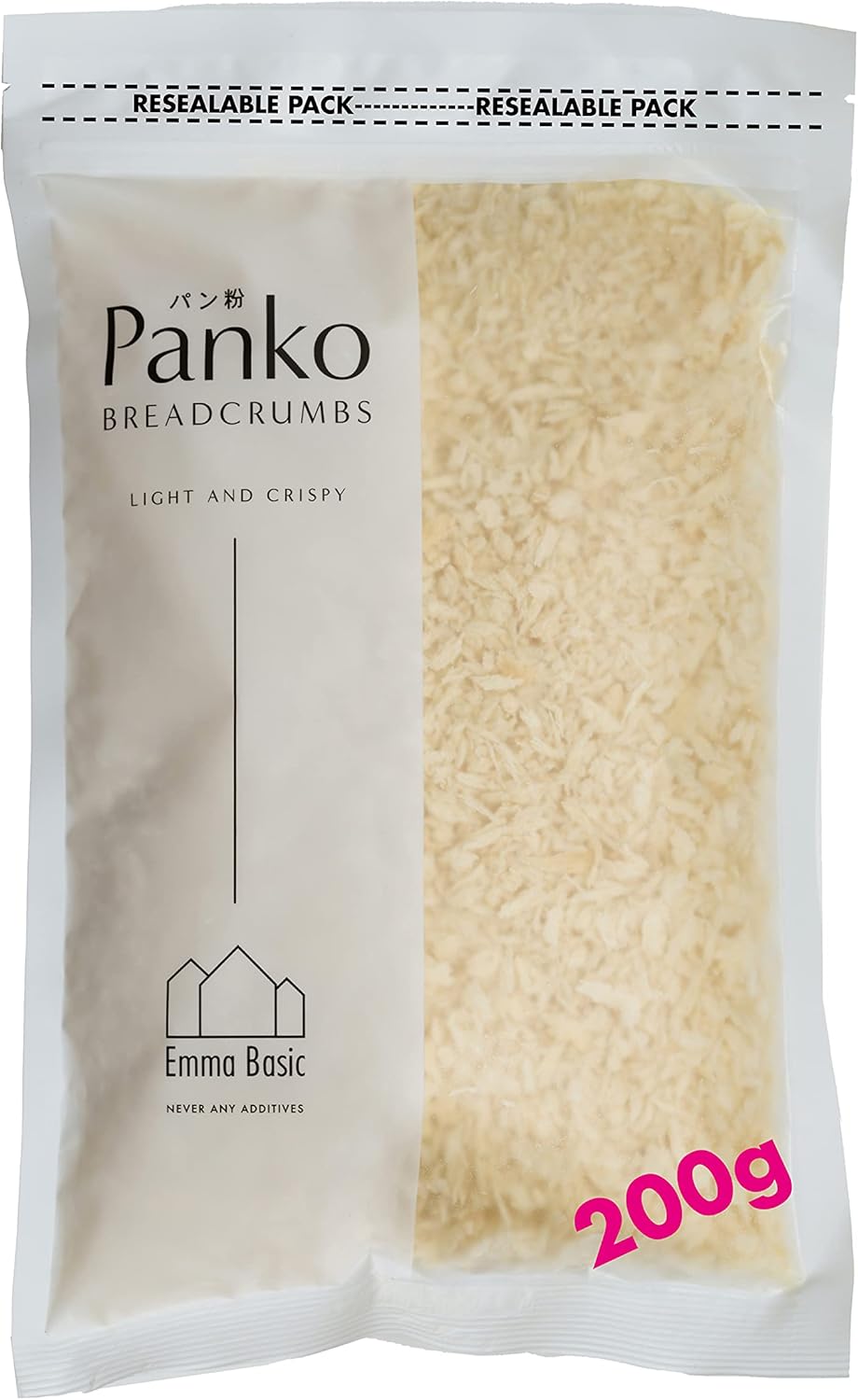 Emma Basic Super Premium Panko Breadcrumbs 10 mm Long Needle Shape 200g 1