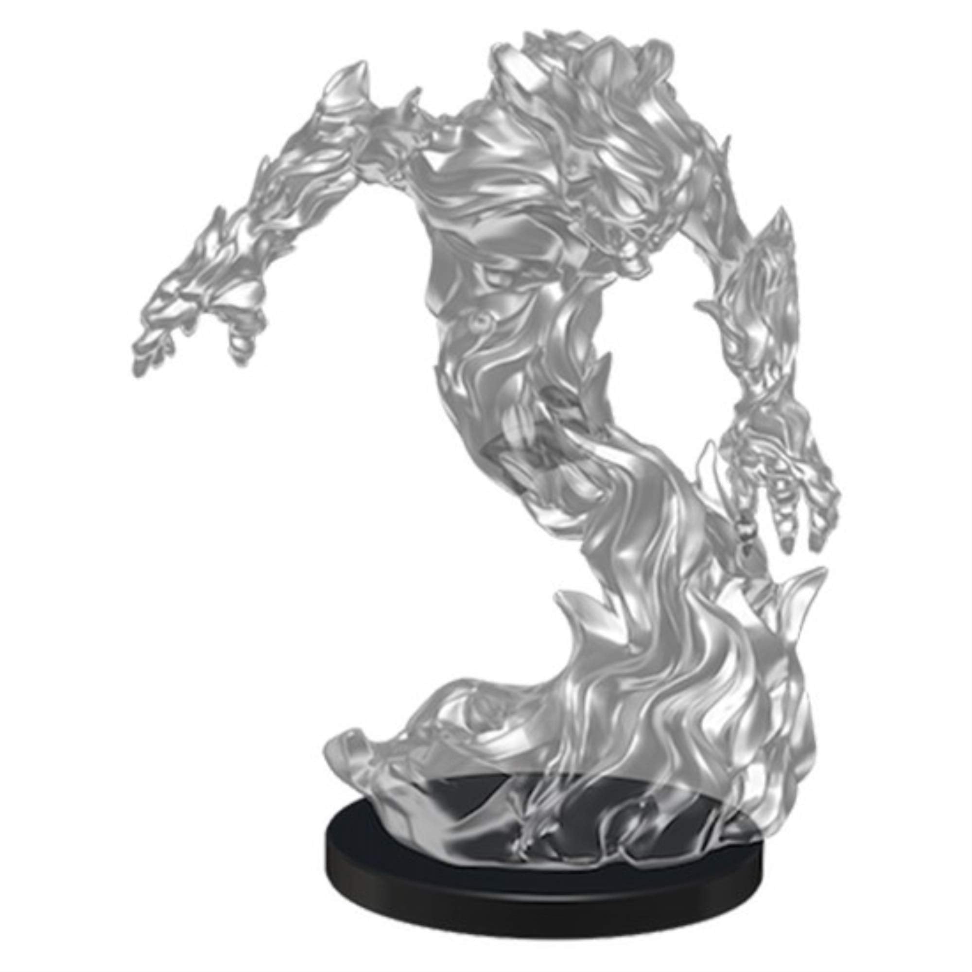 Dungeons & Dragons Medium Fire Elemental Miniatures - Unpainted, Pre-Primed, Highly Detailed 1