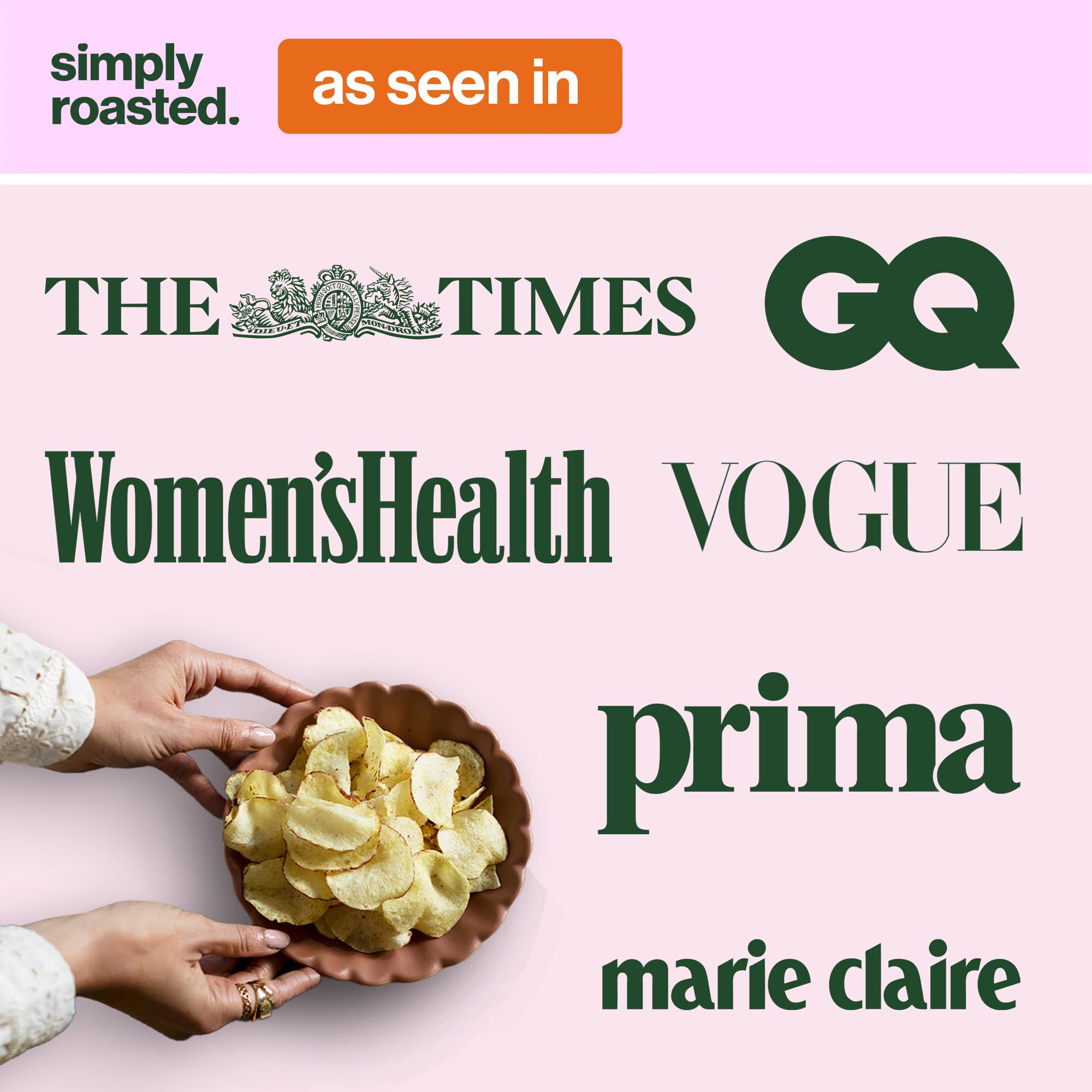 Simply Roasted Discovery Box | 12 x 21.5g Roasted Crisps Multipack | Gluten-Free, Vegan Snacks 2