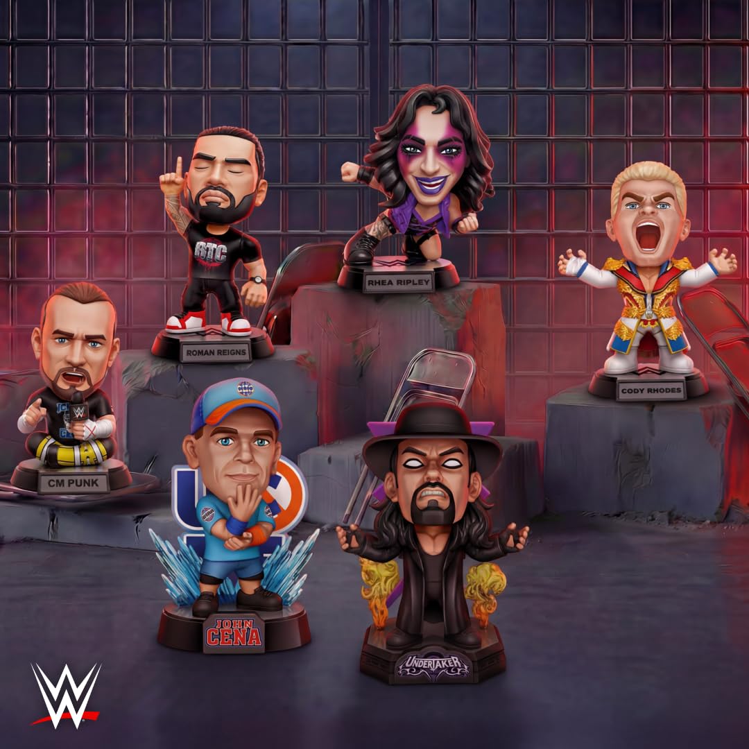 ZURU BALLERS WWE Series 1 Action Figure Playset - 2 Pack | Collectible Wrestlers | Ages 3+ 8