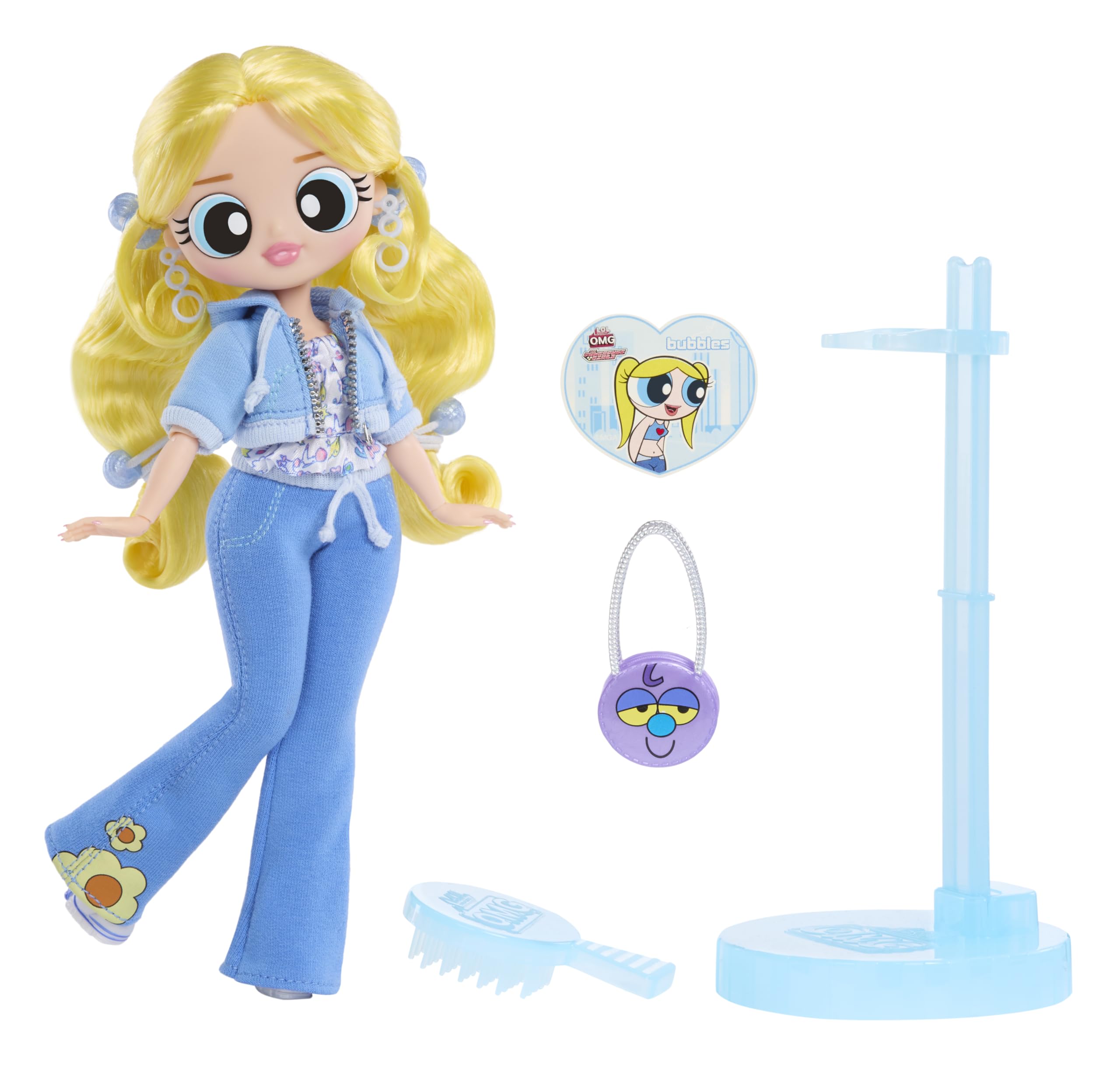 L.O.L. Surprise! OMG The Powerpuff Girls Doll - Bubbles | 13 inches | Unisex Children 2