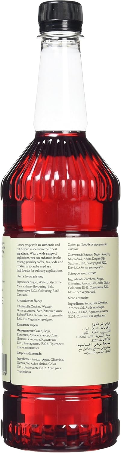 Simply Cherry Syrup 1 Litre