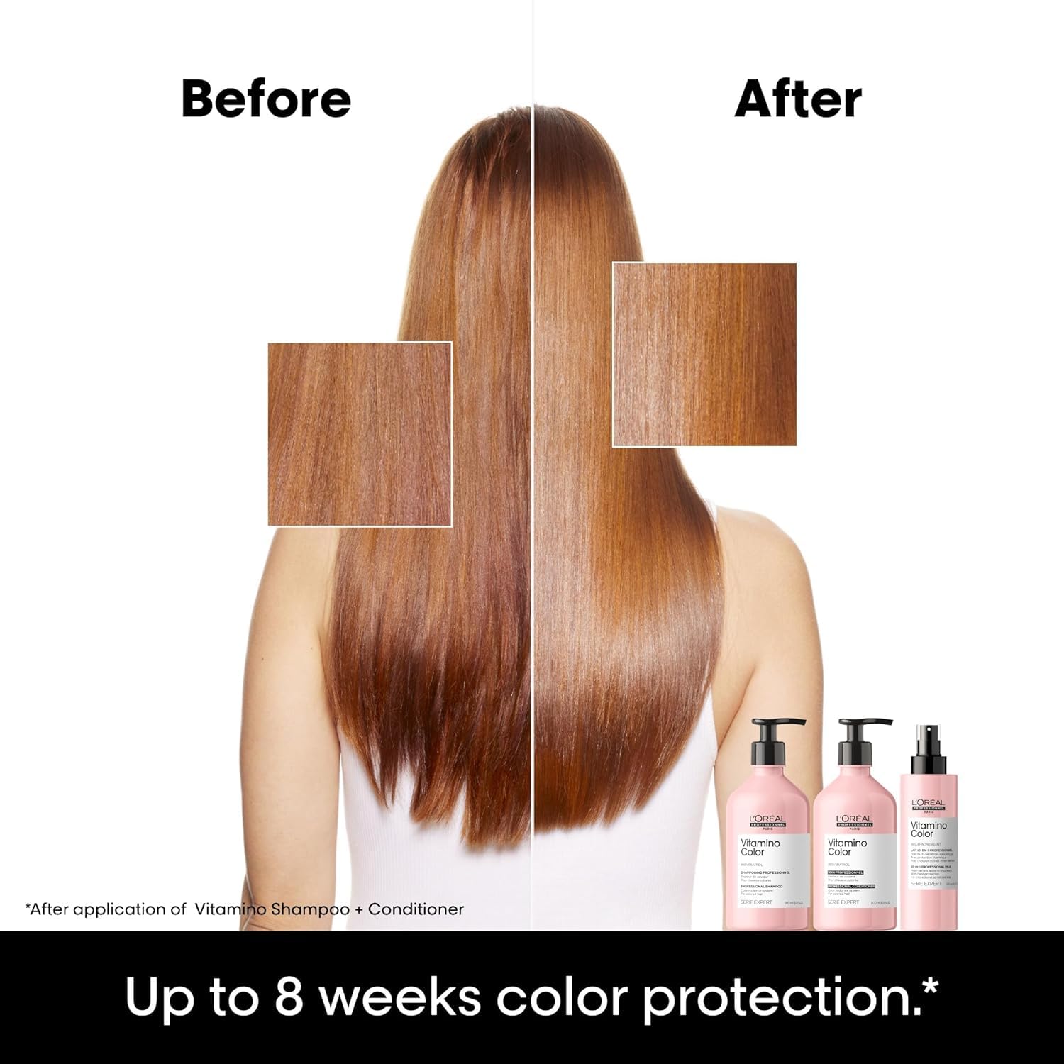 L'Oréal Professionnel - Vitamino Color Shampoo Refill Pack (500ml) 6