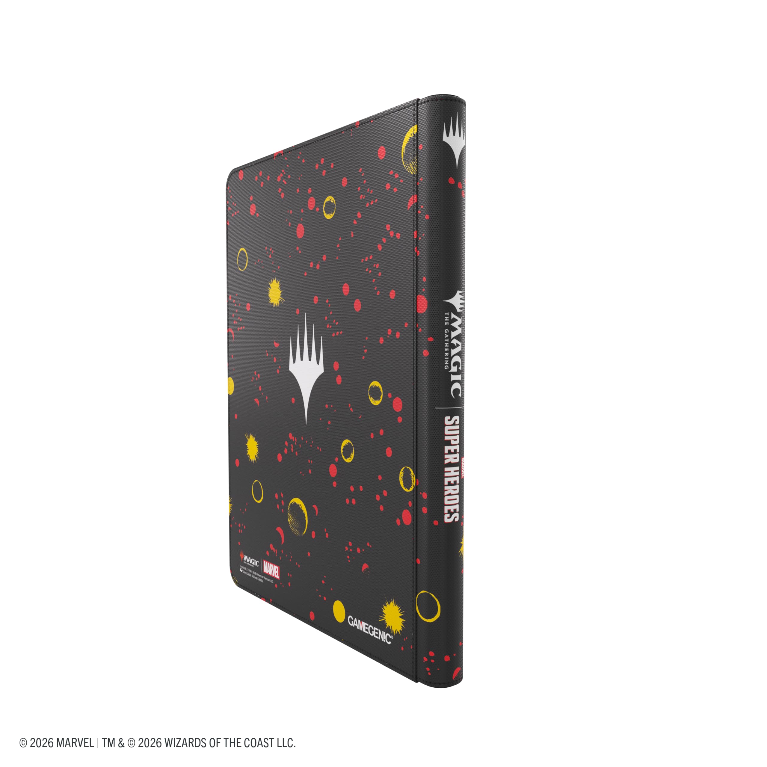 Gamegenic Marvel Super Heroes Zip-Up Album - Holds 360 Cards | Side-Loading Pockets | Multicolor 3
