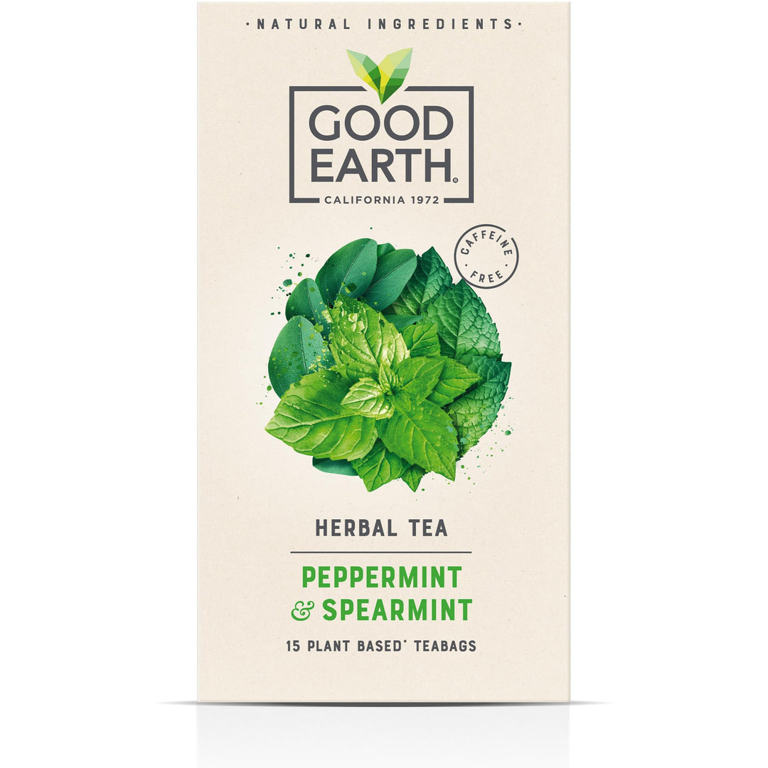 Good Earth Tea Co. - Peppermint & Spearmint Herbal Tea Bags