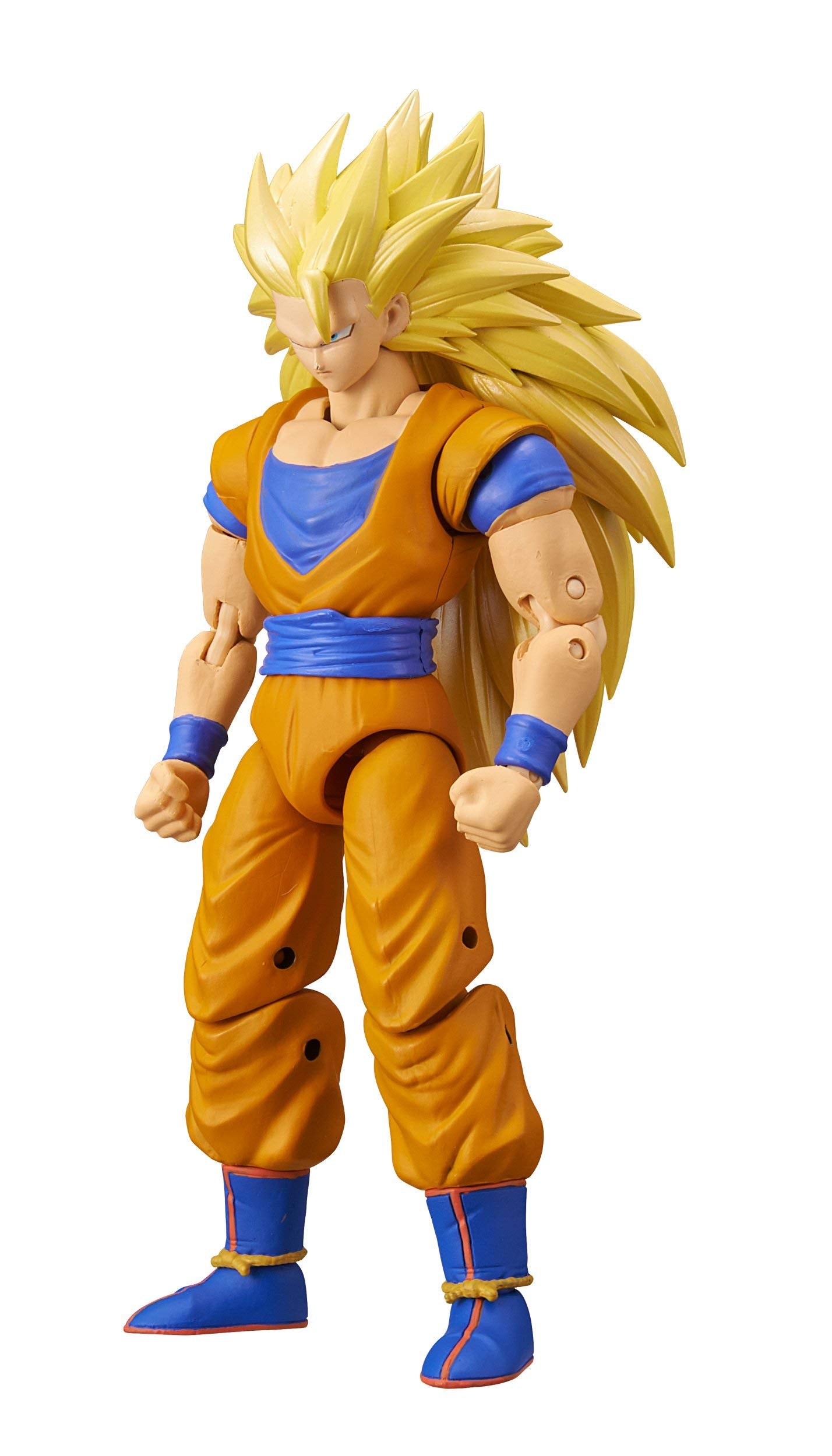 BANDAI Dragon Stars Super Saiyan 3 Goku Action Figure - 17cm Articulated Figure | Includes Extra Hands 5