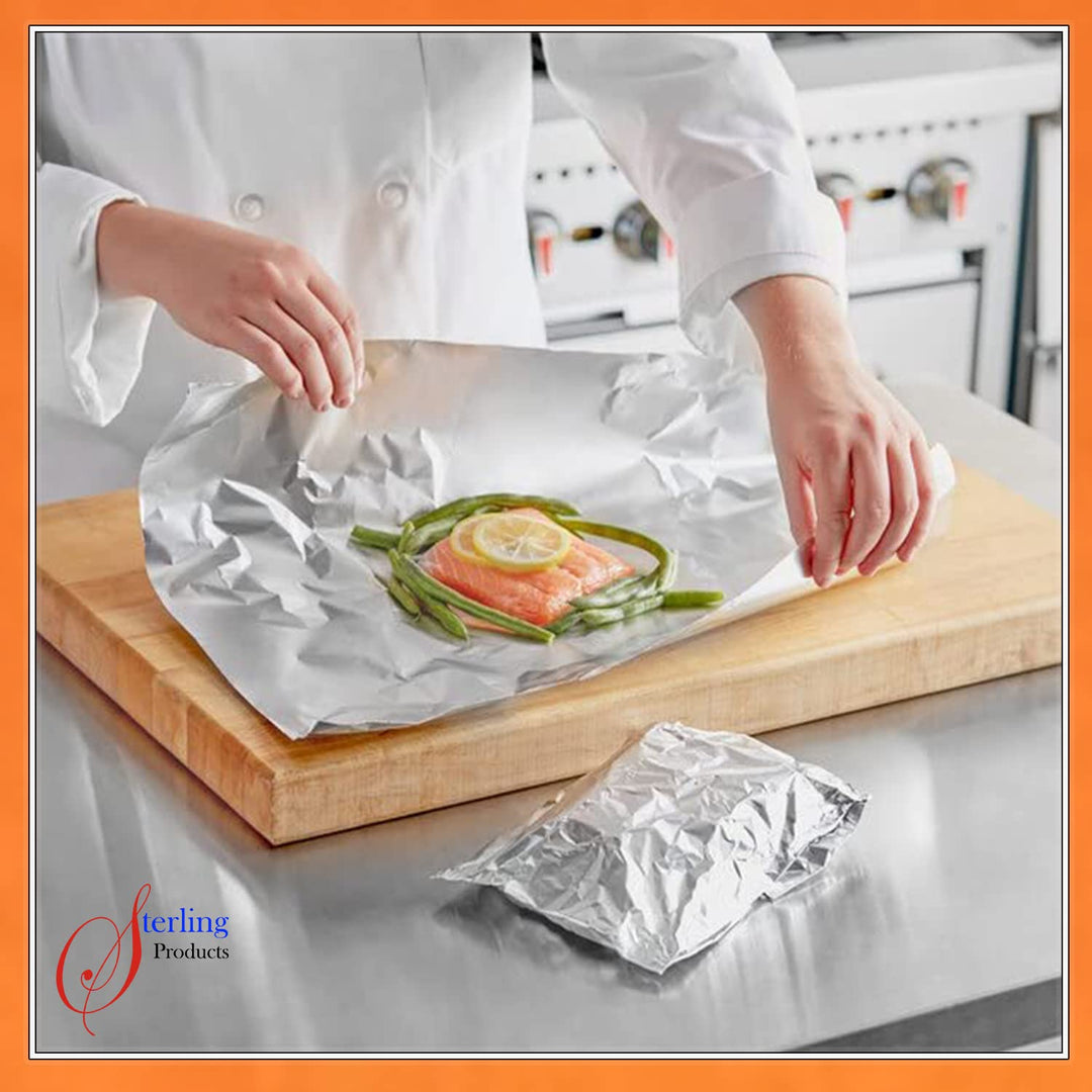 STERLING PRODUCTS 30m Extra Long Heavy Duty Aluminum Foil Roll - 30cm Width