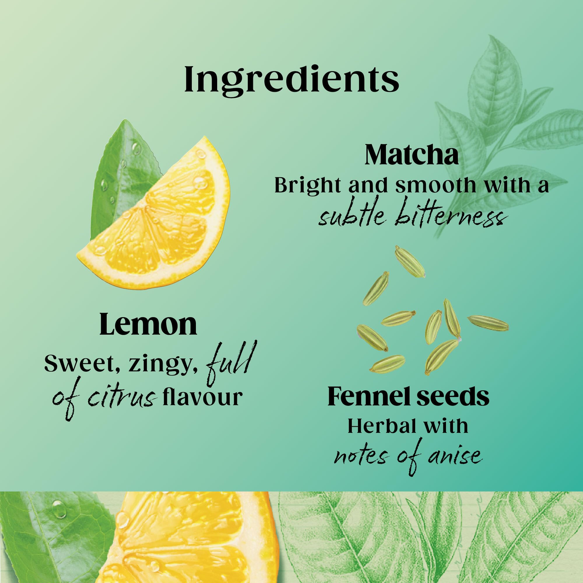 Twinings Superblends Cleanse Tea – Grüntee-Kräuteraufguss mit Matcha-, Zitronen- und Fenchelsamen, 20 biologisch abbaubare Teebeutel