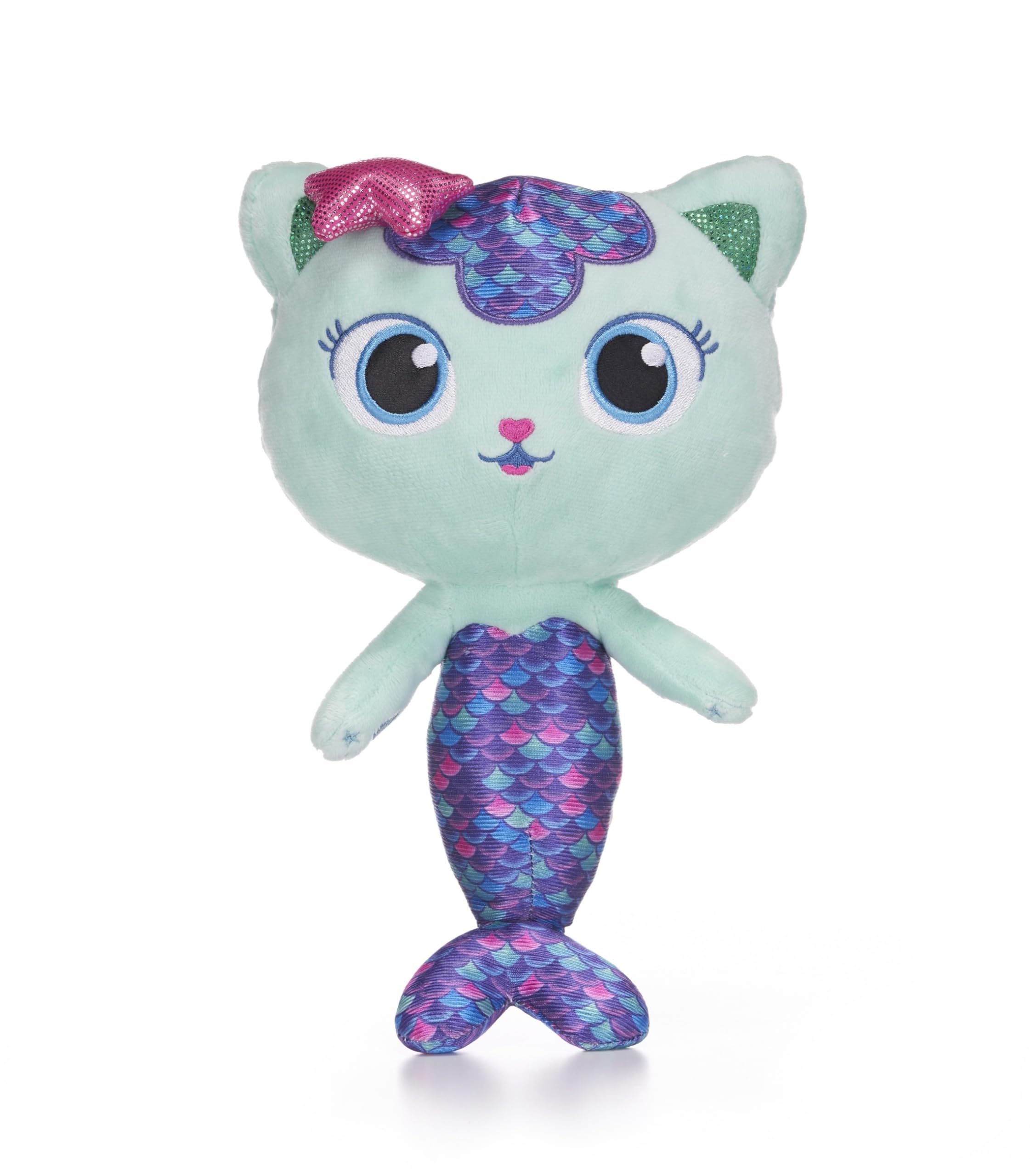 Posh Paws Gabby's Dollhouse Mercat Soft Plush Toy | 25cm (10-inch) | Suitable from Birth