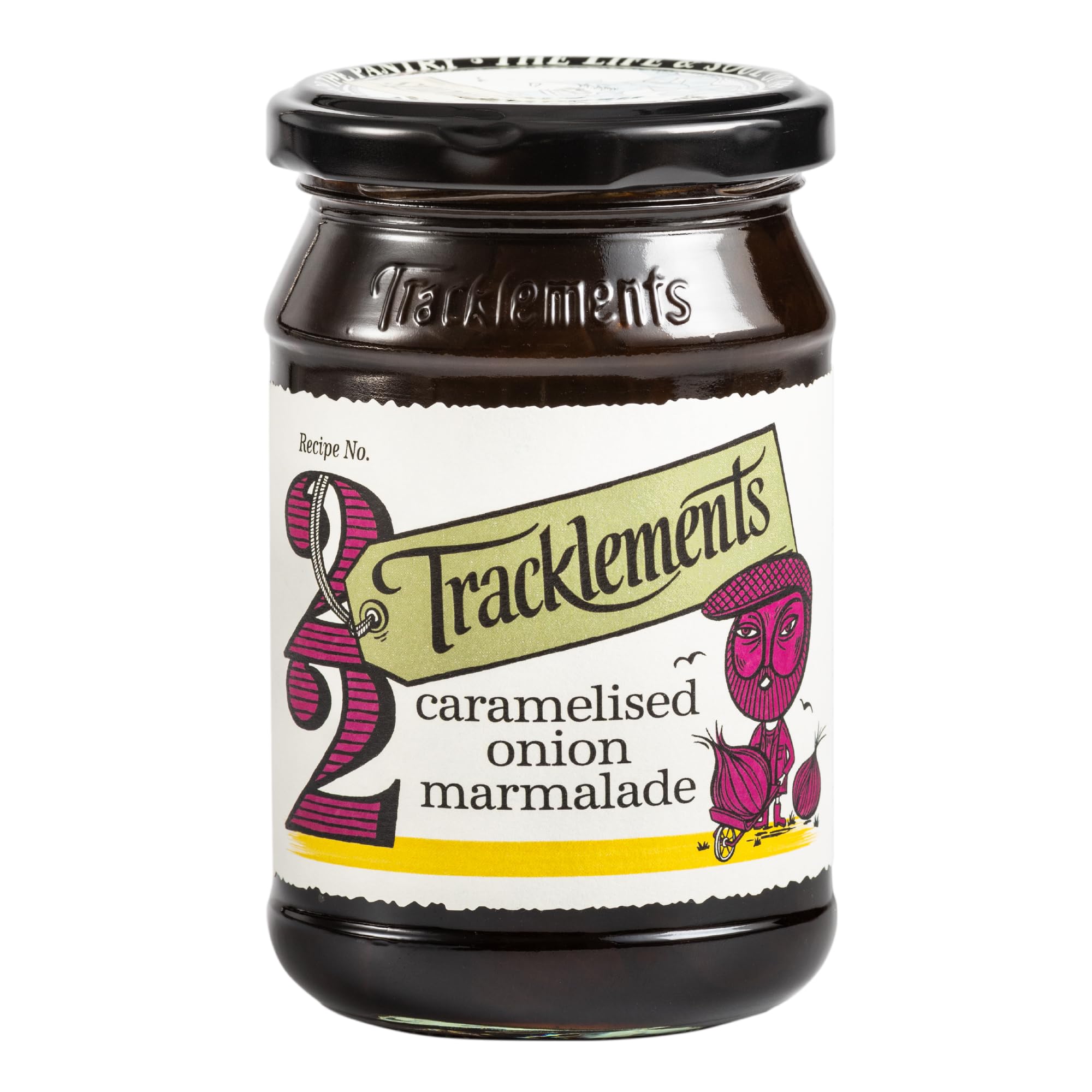 Tracklements Caramelised Onion Marmalade - Vegan Friendly, Gluten Free, 345g Jar 1