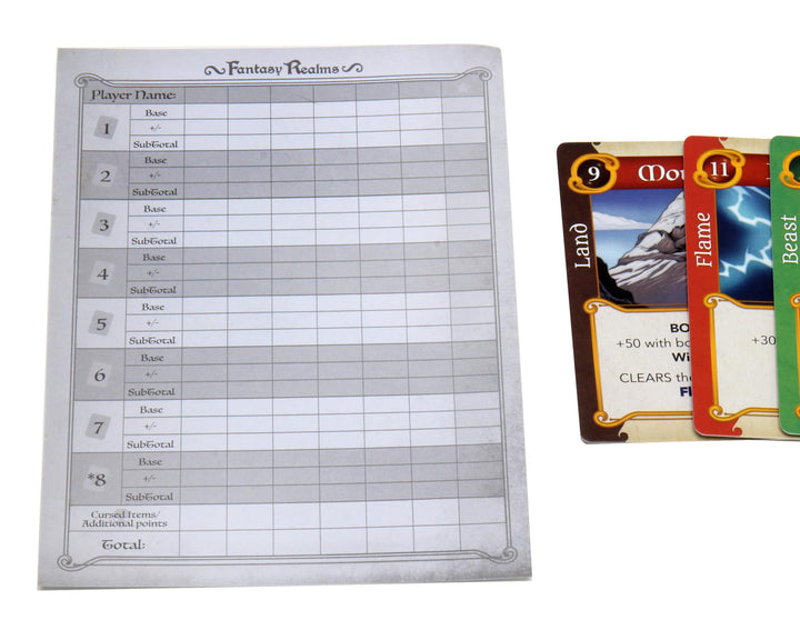 WizKids Fantasy Realms Card Game