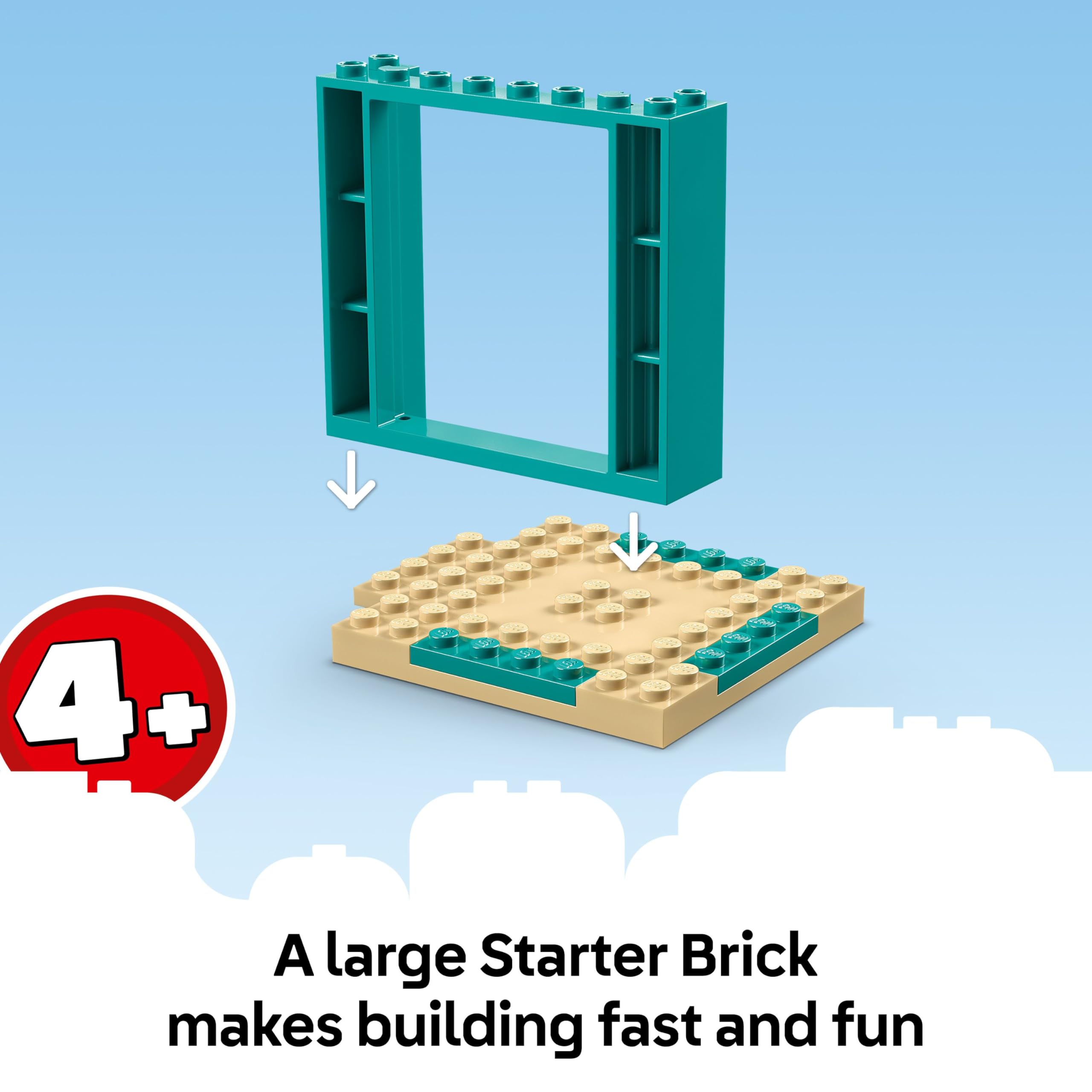 LEGO Bluey Playground Fun with Bluey and Chloe Building Set | Ages 4+ | Model 11201 3