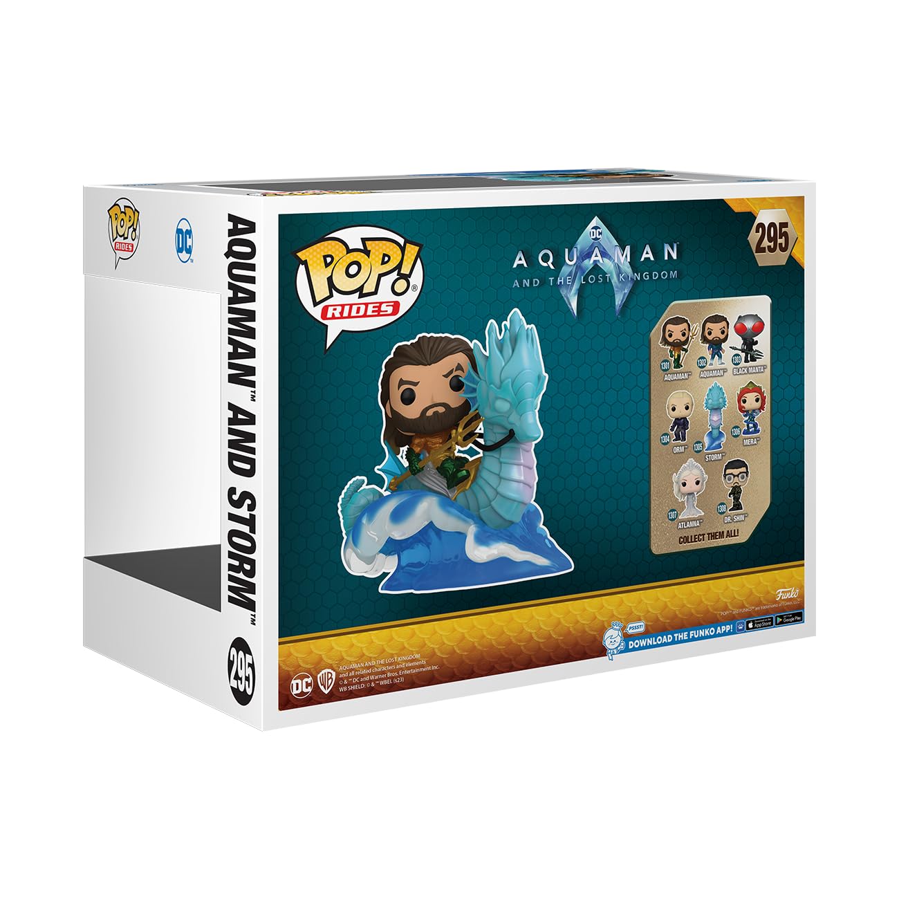 Funko Pop! Ride Deluxe: Aquaman on Storm - 5.5 Inch Vinyl Figure 3