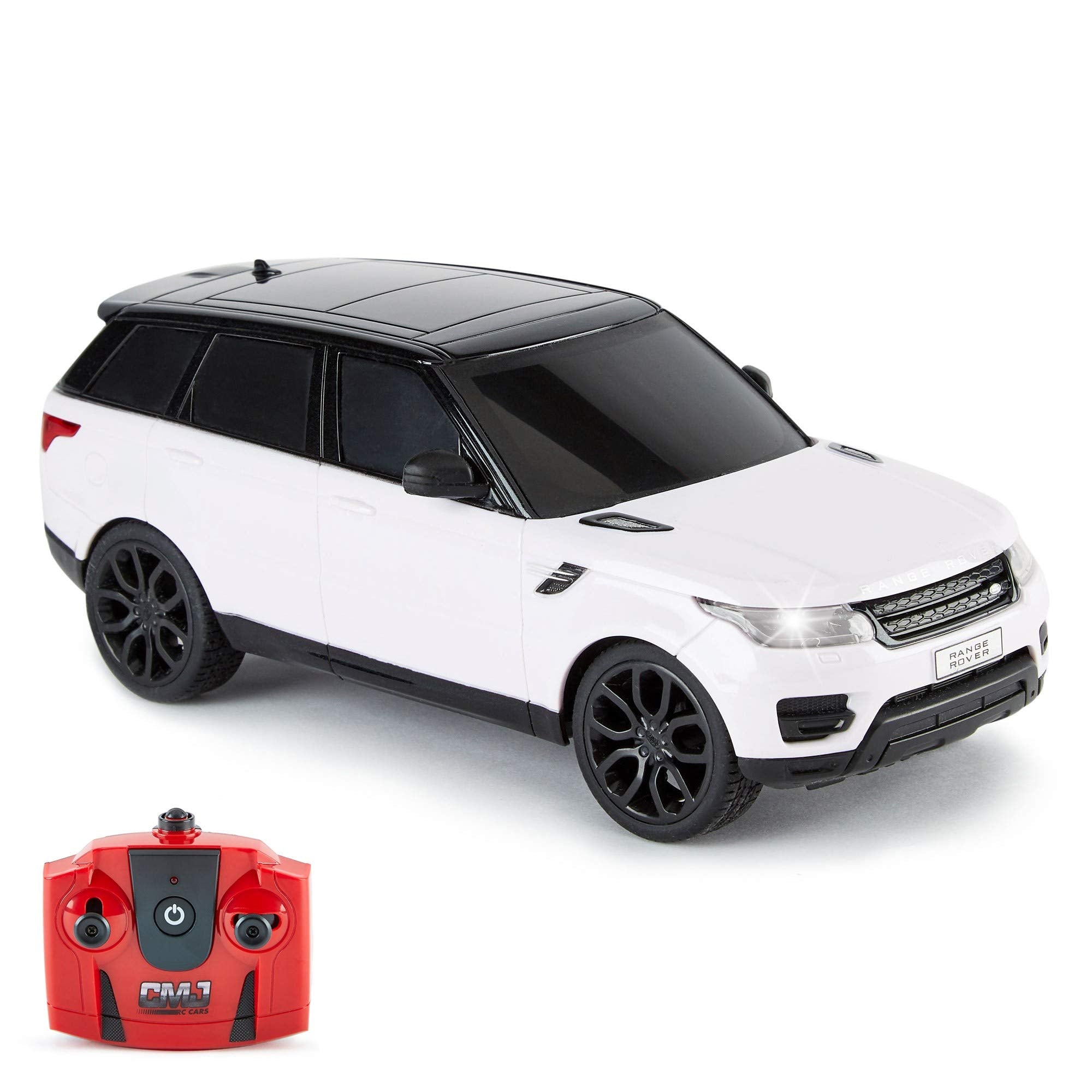 CMJ RC Cars Range Rover Sport 1:24 Scale RC Car with LED Headlights | 2.4Ghz Multi-Car Racing