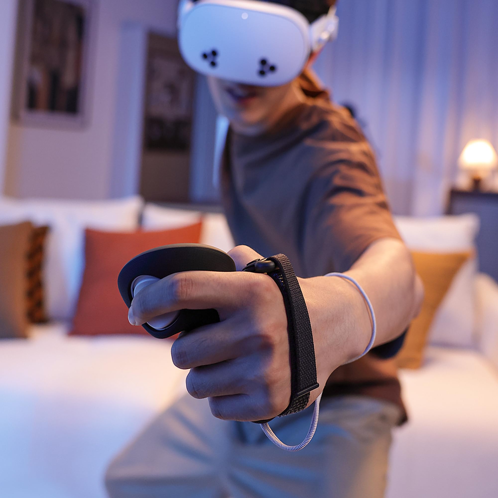 KIWI design G4 Pro Controller Grips for Meta Quest 3/3S – Enhanced Grip with Anti-Slip Texture & Extended Handle 3