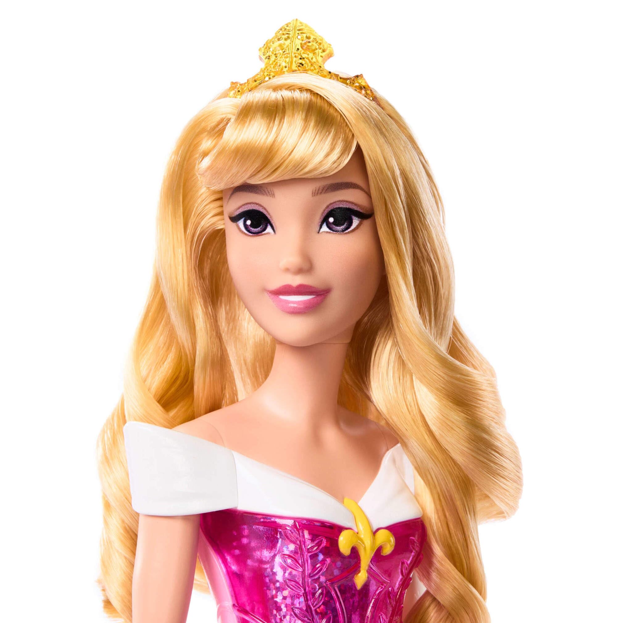 Mattel Disney Princess Aurora Sleeping Beauty Posable Fashion Doll, 28 cm 5