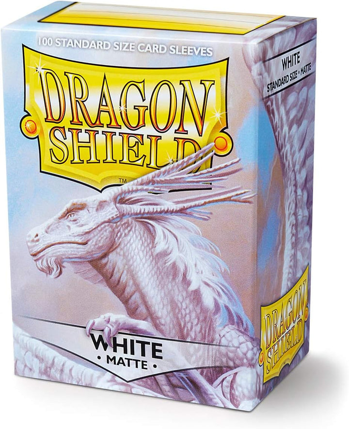 Dragon Shield Matte White Card Sleeves (ART11005)