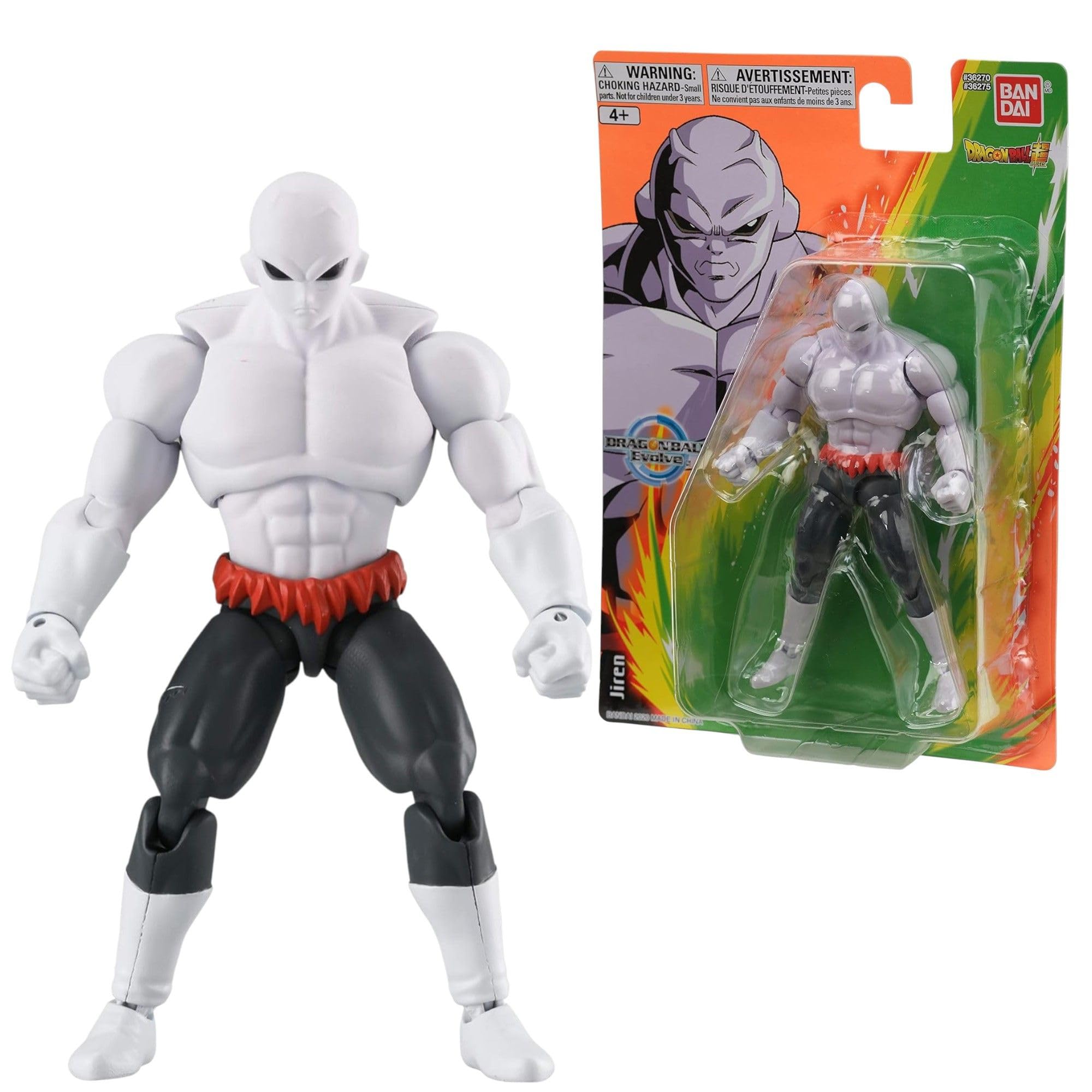 Dragon Ball Super Evolve Jiren 12.5cm Action Figure - Bandai Collectible, Model 36275 1