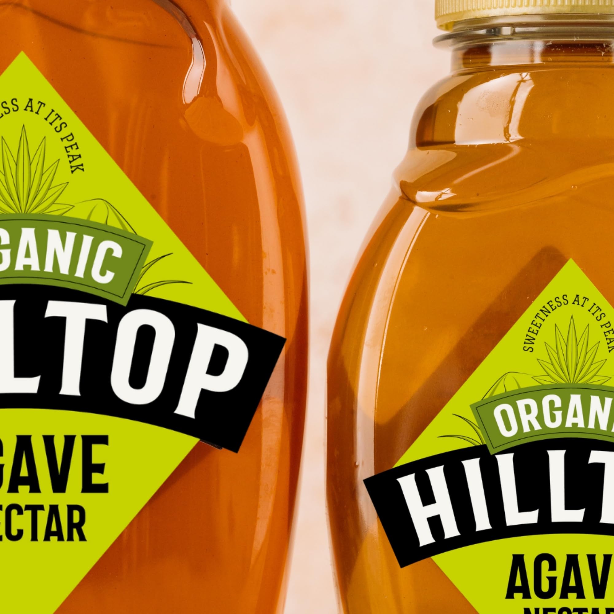 Hilltop Honey - Organic Agave Nectar Squeezy Bottle 330g 10