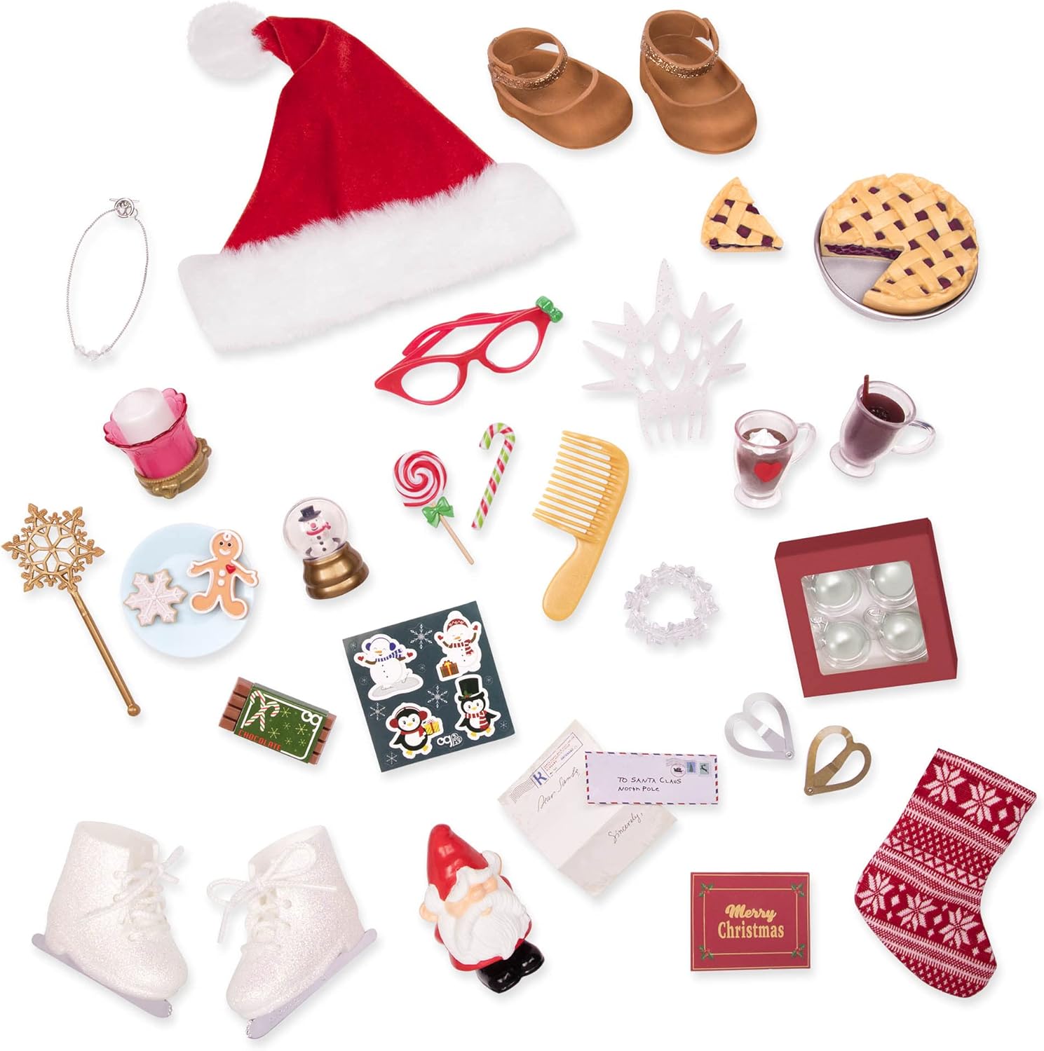 Our Generation Holiday Advent Calendar - 18-Inch Doll Accessory Playset