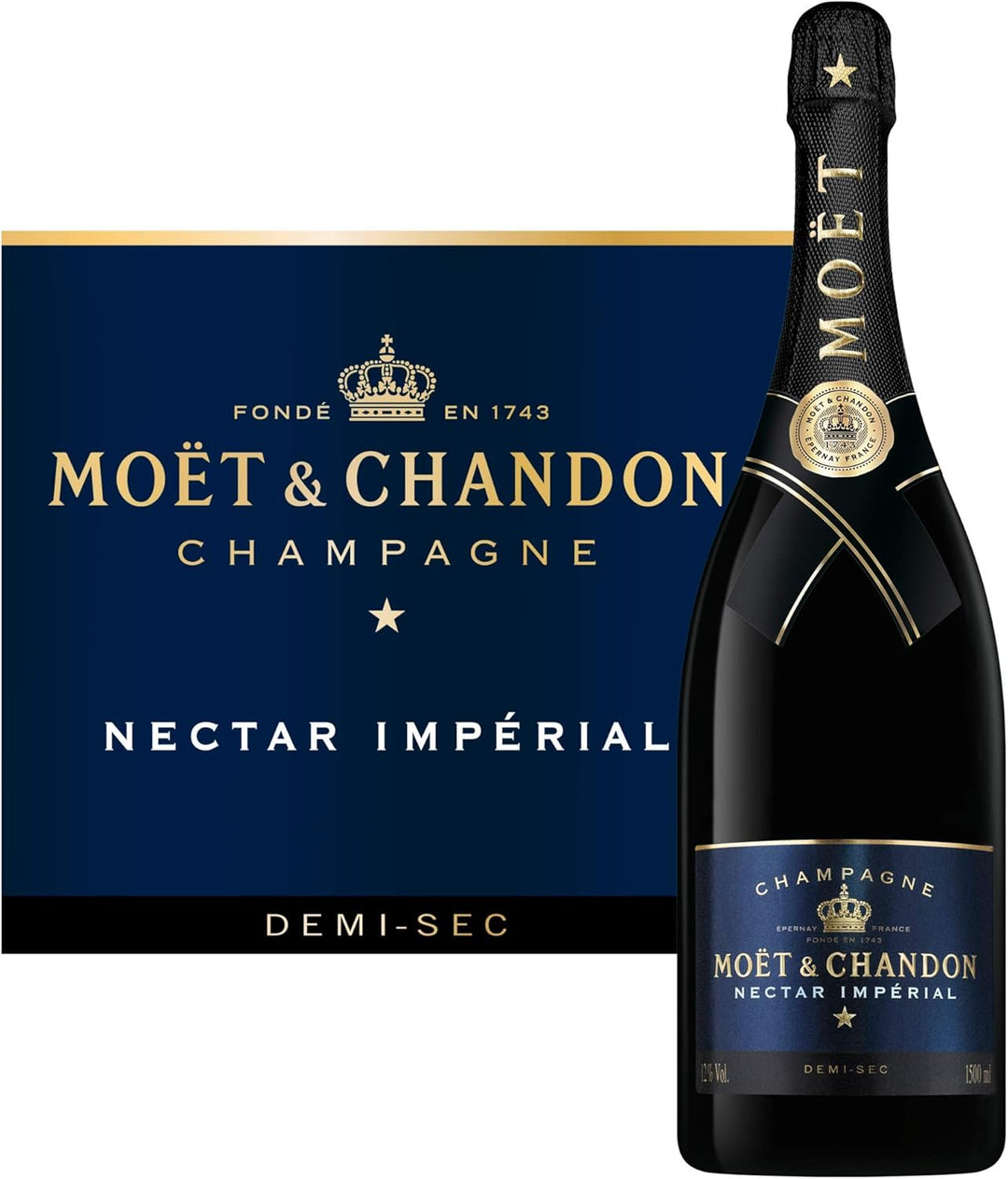 Moët & Chandon Nectar Impérial Demi-Sec Champagne - 75 cl