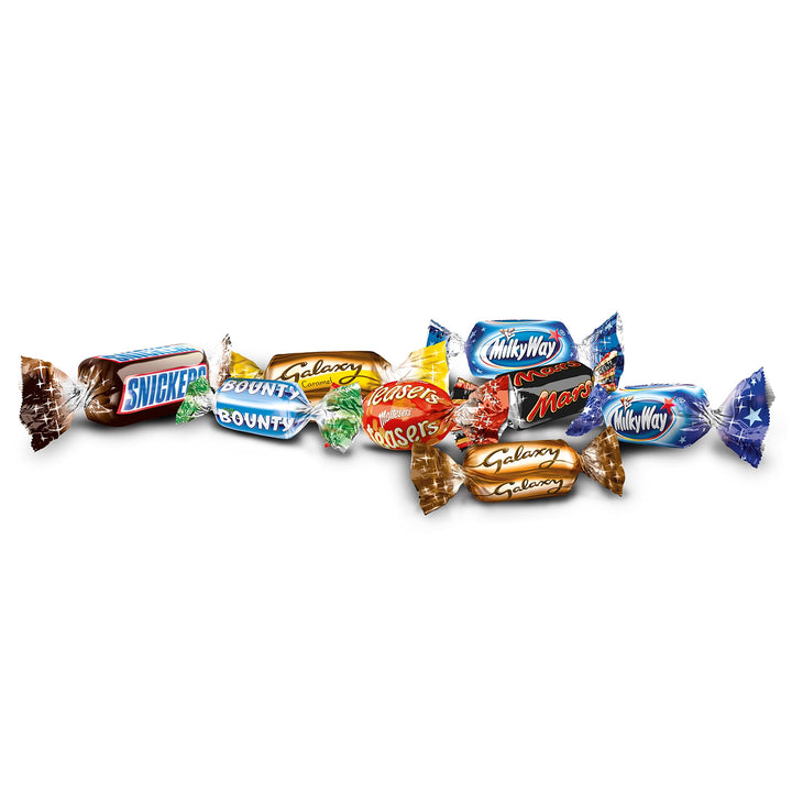 Celebrations Milk Chocolate Gift Box of Mini Chocolates & Biscuit Bars - 385g