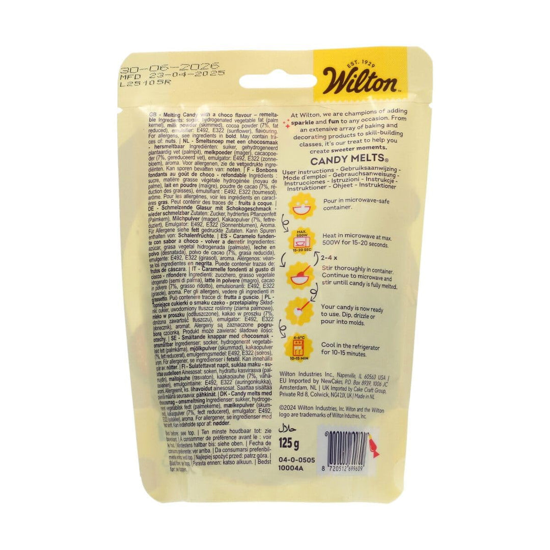 Wilton Candy Melts Light Cocoa - Chocolate Flavored Melting Candy for Baking & Decorating
