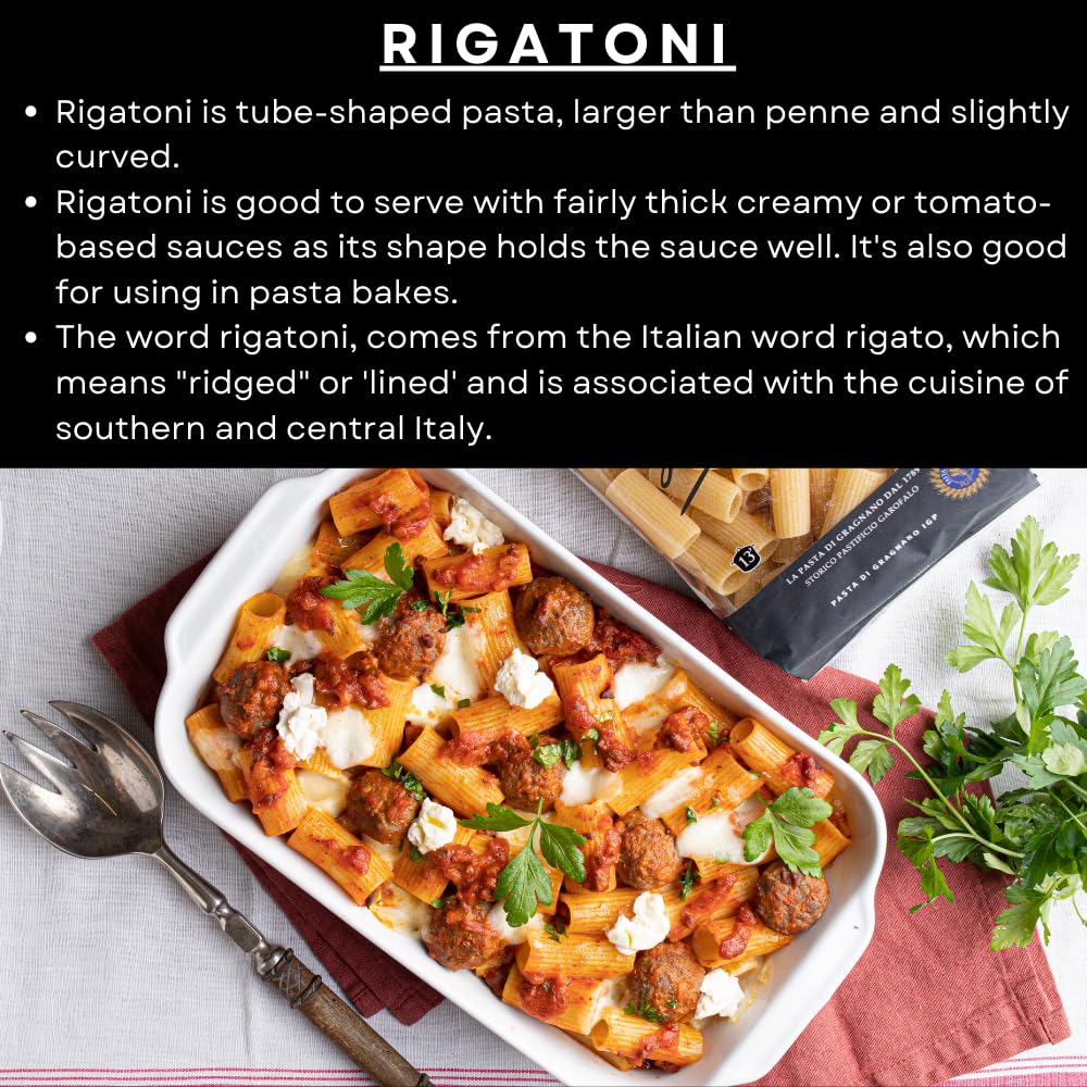 Garofalo Rigatoni Dry Pasta (500g)