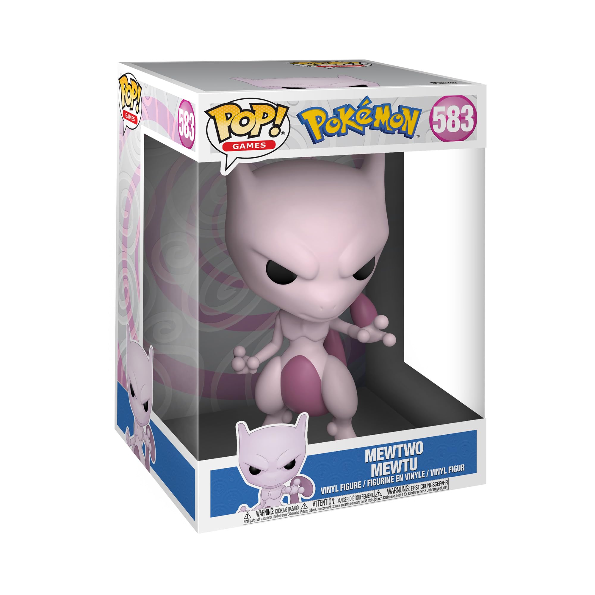 Funko POP! Jumbo Pokémon - Mewtwo 10' Vinyl Collectible Figure | Model 63699