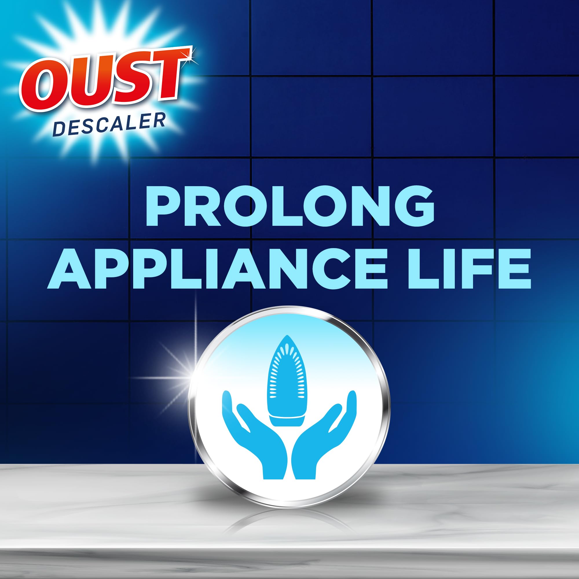 Oust - Dishwasher and Washing Machine Descaler (2 x 75g x 6) 4