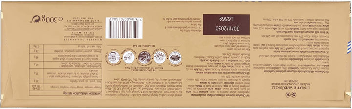Lindt Swiss Milk Chocolate and Crunchy Hazelnut Gold Bar 300 g