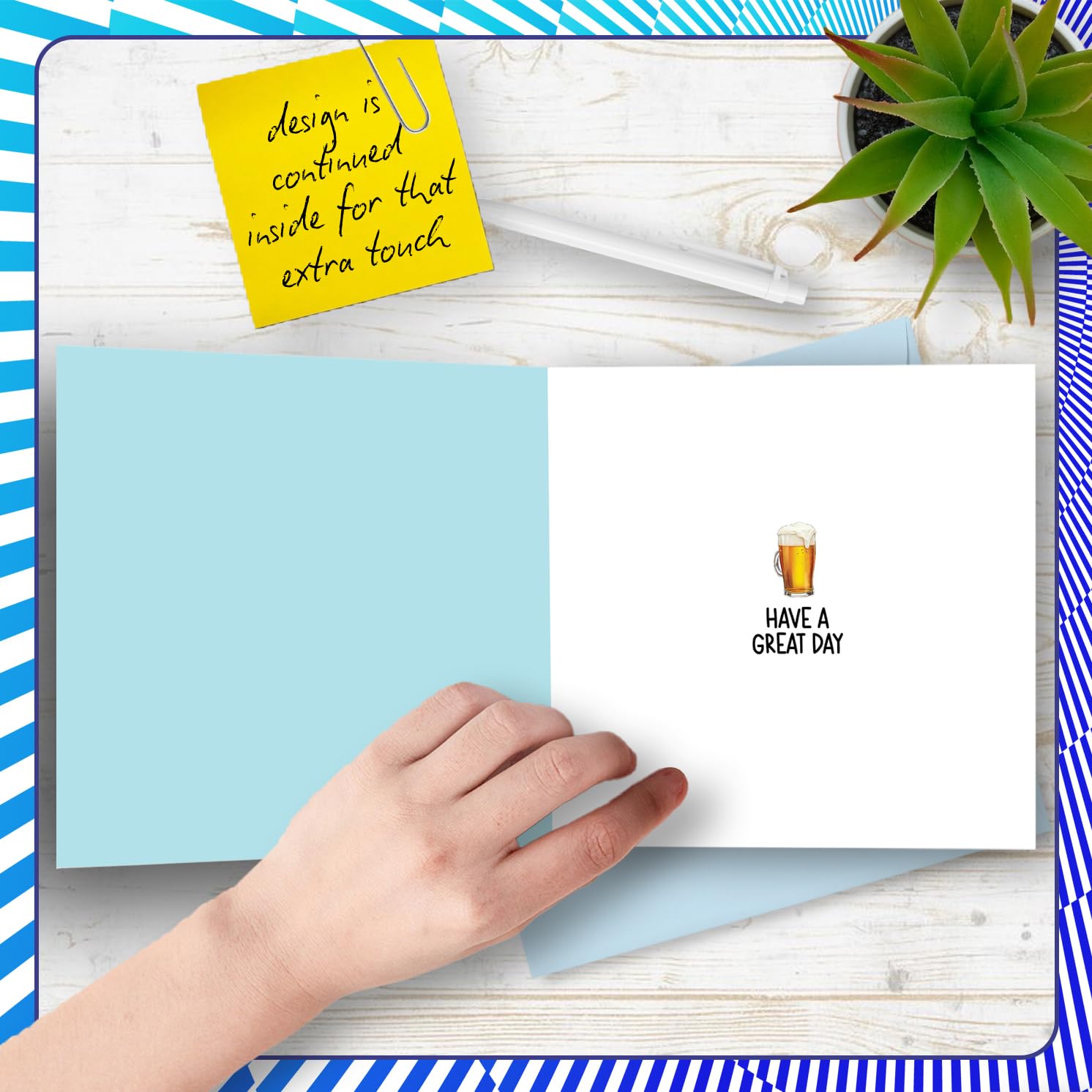 Stuff4 Chilled Out Sloth Nephew Birthday Card | 145mm x 145mm Square Card 4