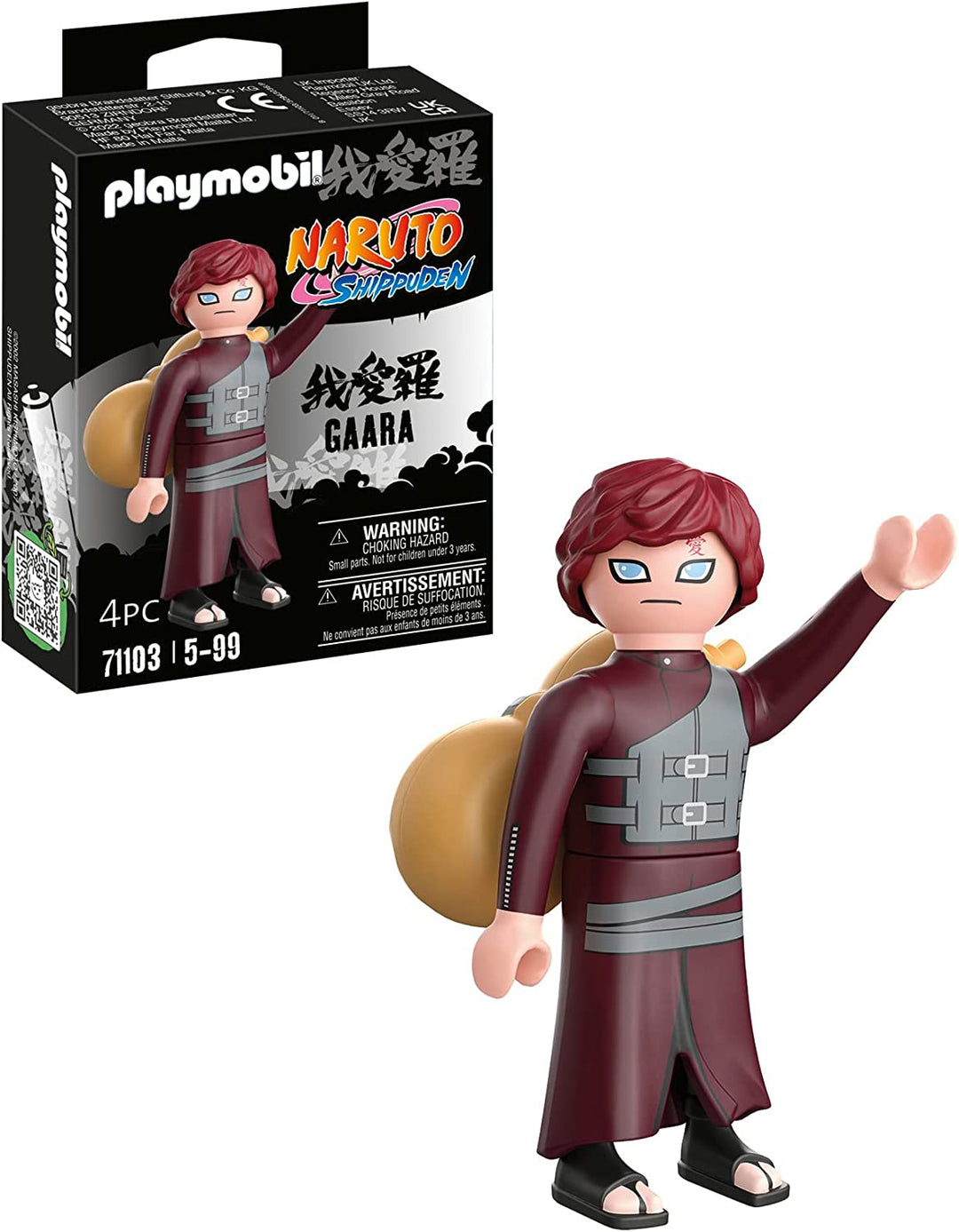Playmobil 71103 Naruto: Gaara Figure Set