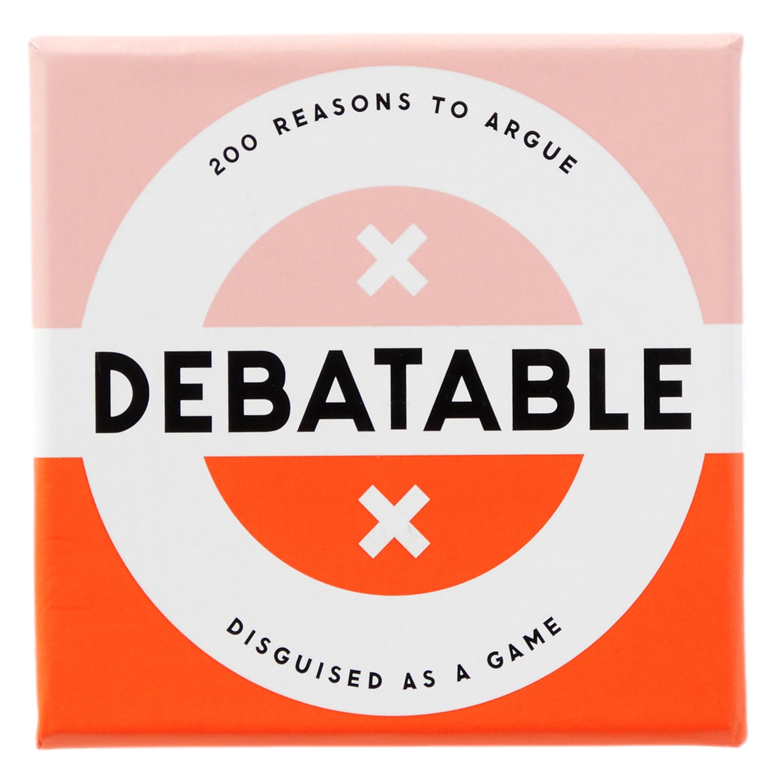 Debatable Social Game Set by Brass Monkey - 200 Argument Cards for Fun Discussions